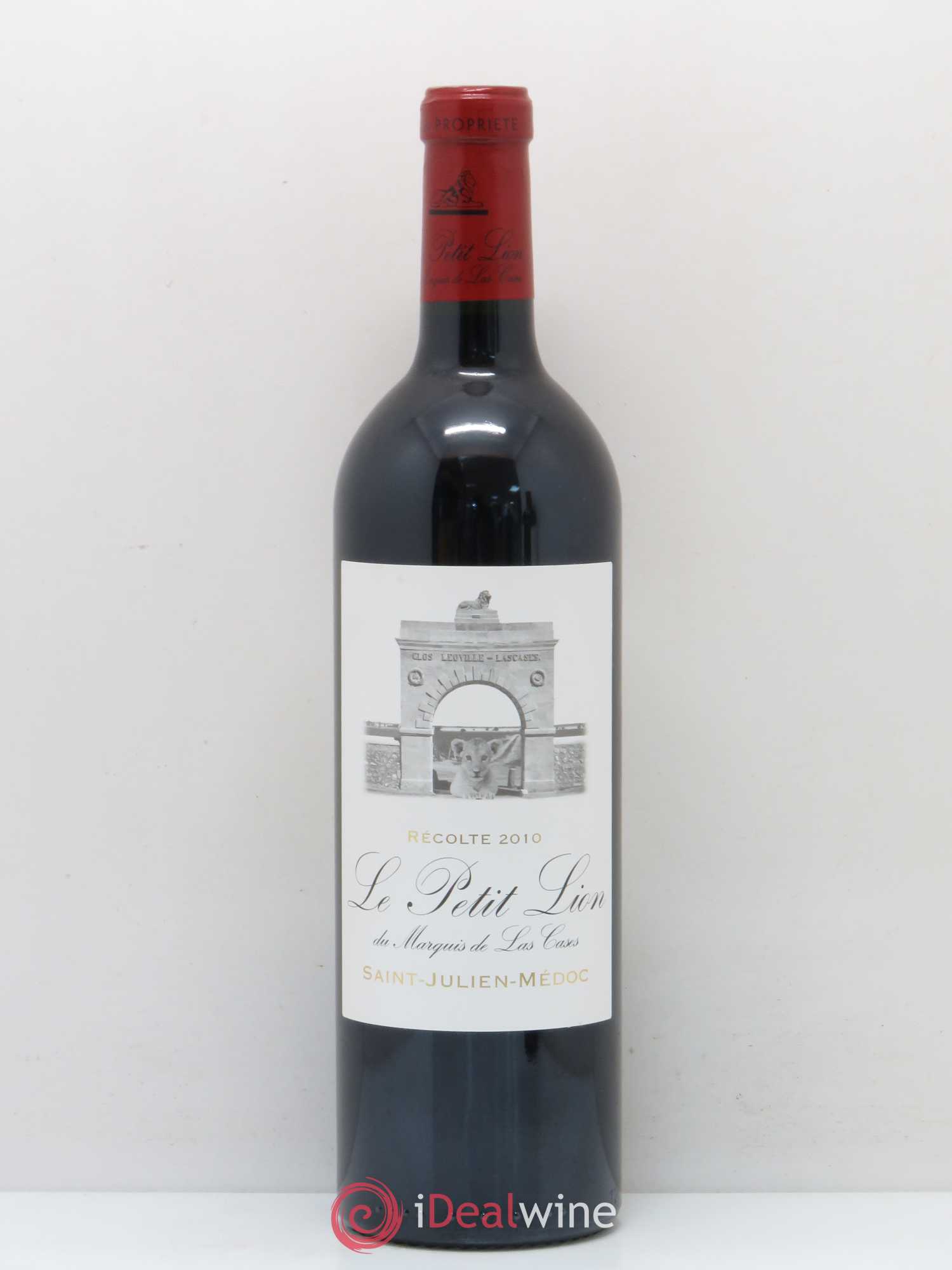 Le Petit Lion du Marquis de Las Cases Second Vin 2010 - Lot de 1 bouteille - 0