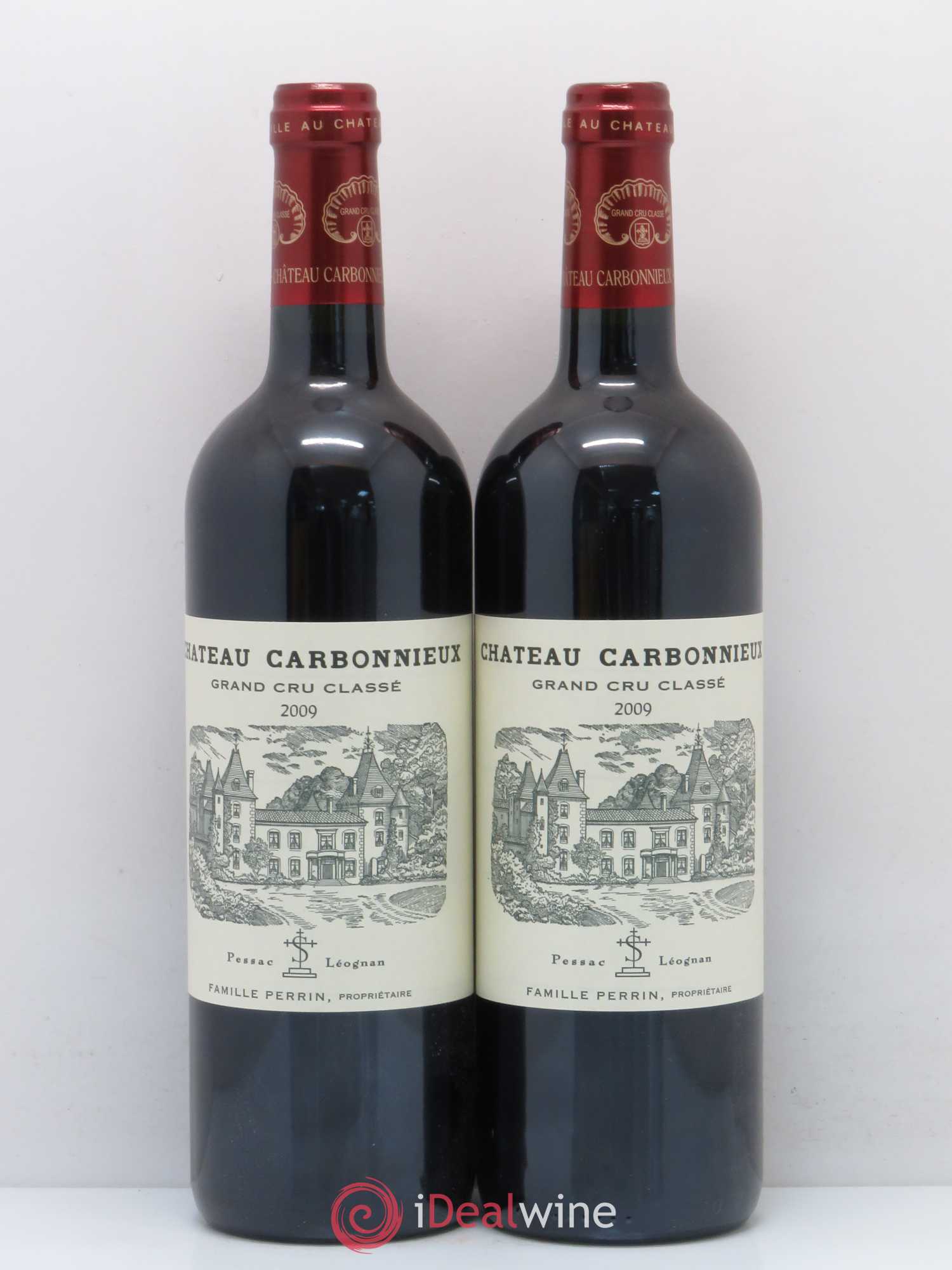 Château Carbonnieux Cru Classé de Graves 2009 - Lot de 2 bouteilles - 0
