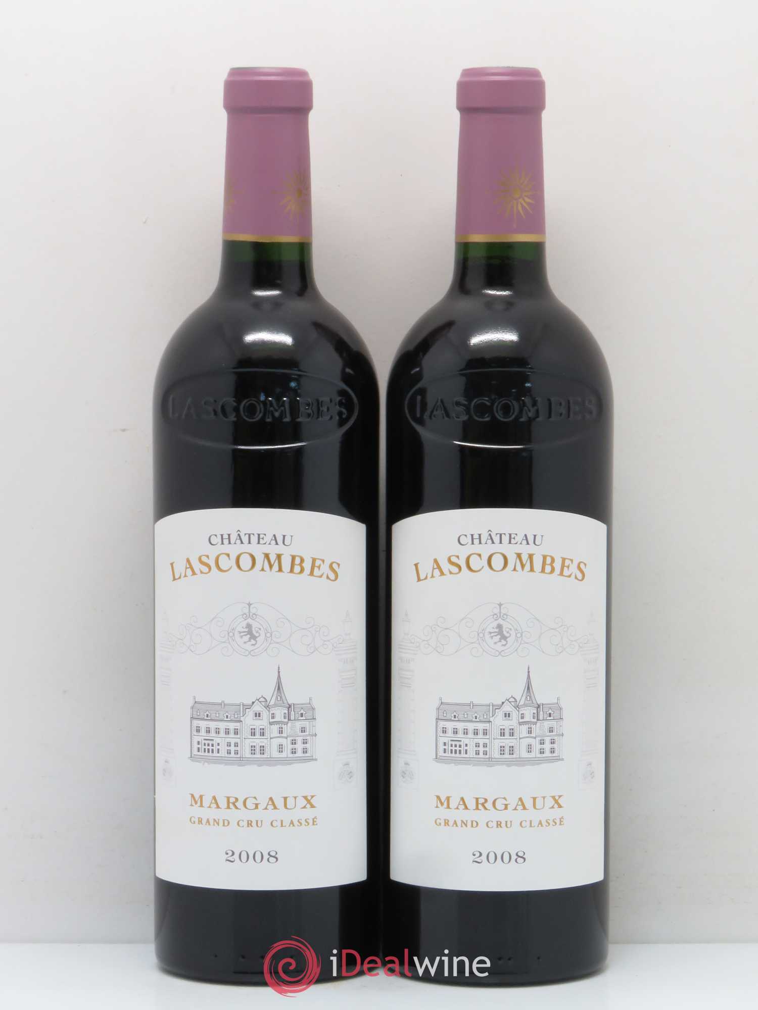 Château Lascombes 2ème Grand Cru Classé 2008 - Lot de 2 bouteilles - 0