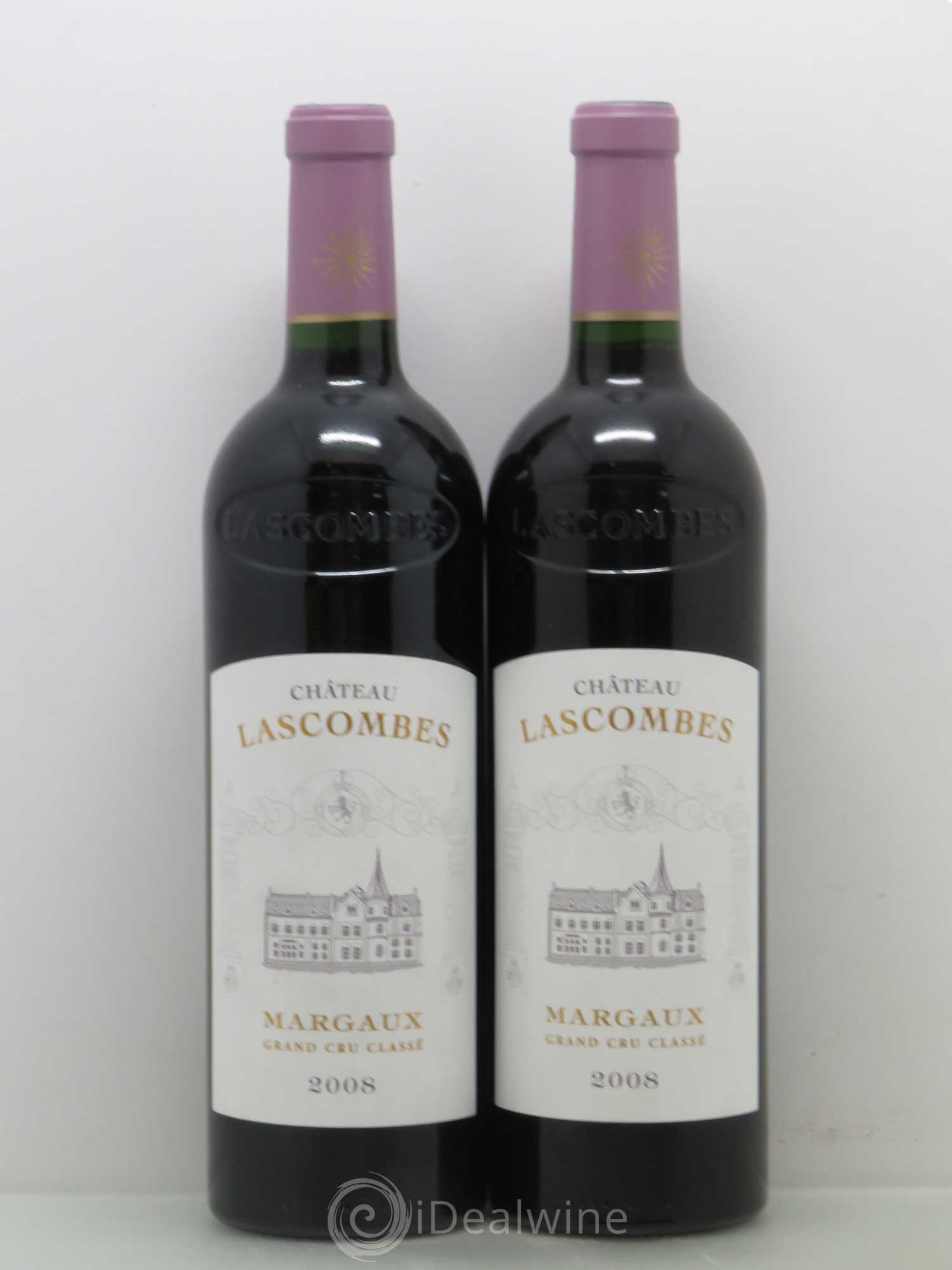 Château Lascombes 2ème Grand Cru Classé 2008 - Lot de 2 bouteilles - 0