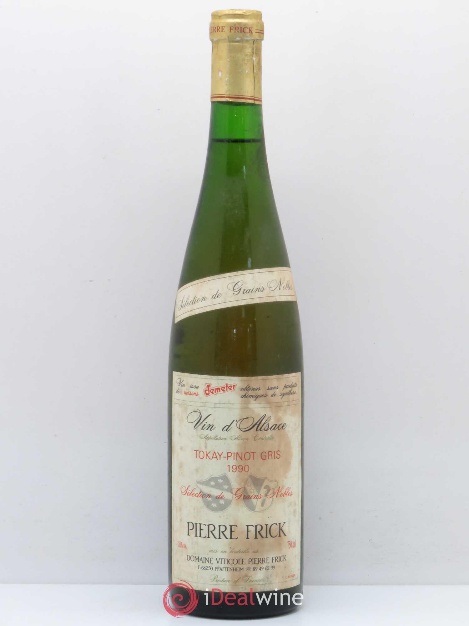 Pinot Gris Selection de Grains Nobles Pierre Frick 1990 - Lotto di 1 bottiglia - 0