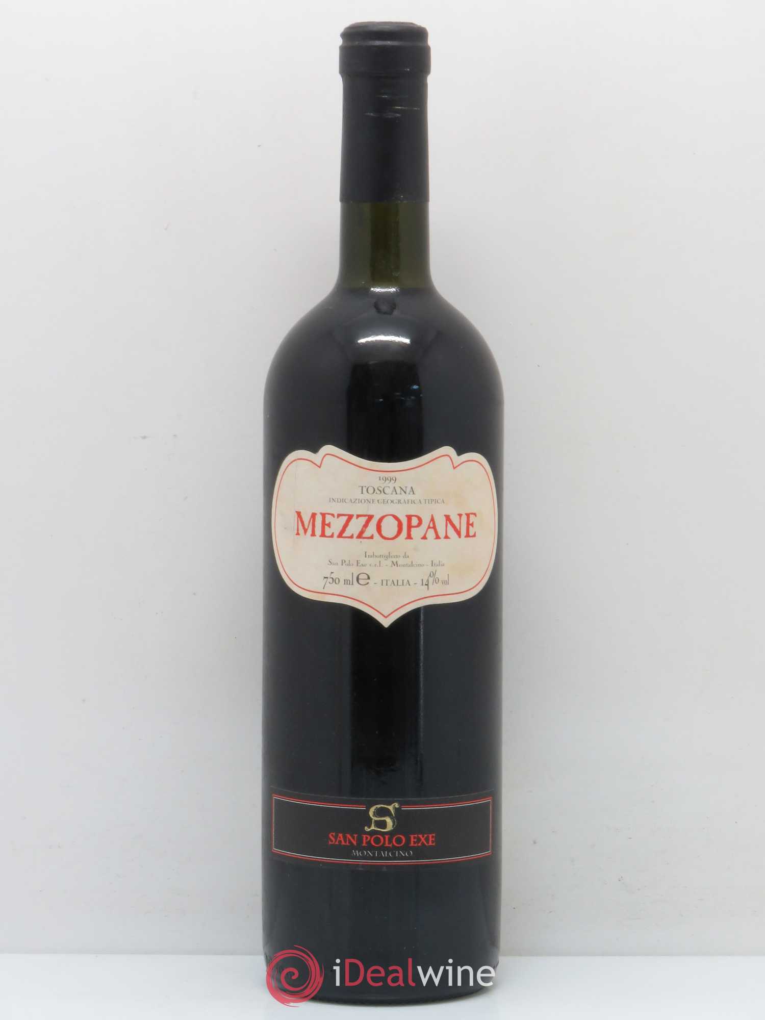 Toscana IGT Mezzopane San Polo Exe (sans prix de réserve) 1999 - Posten von 1 Flasche - 0
