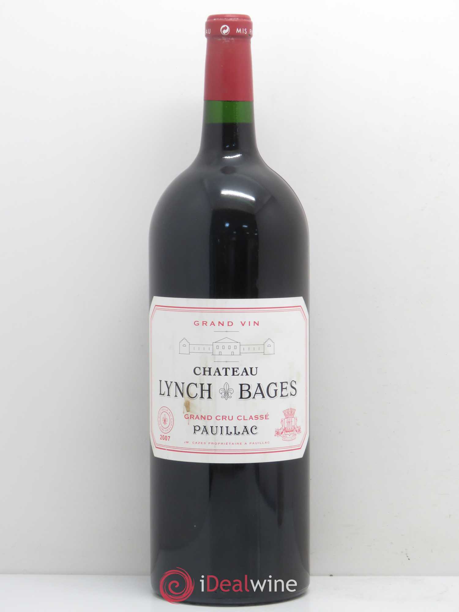 Château Lynch Bages 5ème Grand Cru Classé 2007 - Lot de 1 magnum - 0