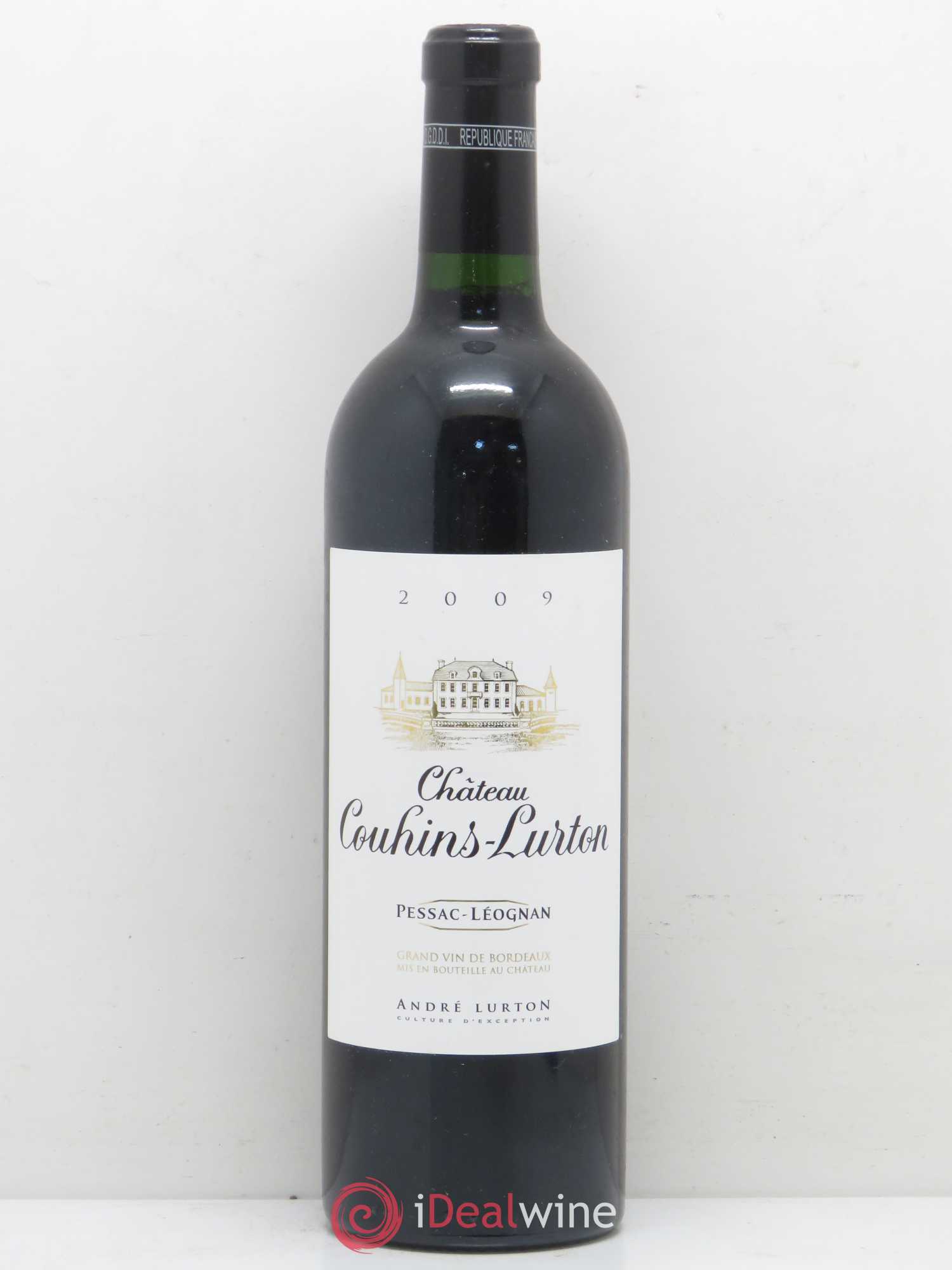 Pessac-Léognan Château Couhins Lurton 2009 - Posten von 1 Flasche - 0
