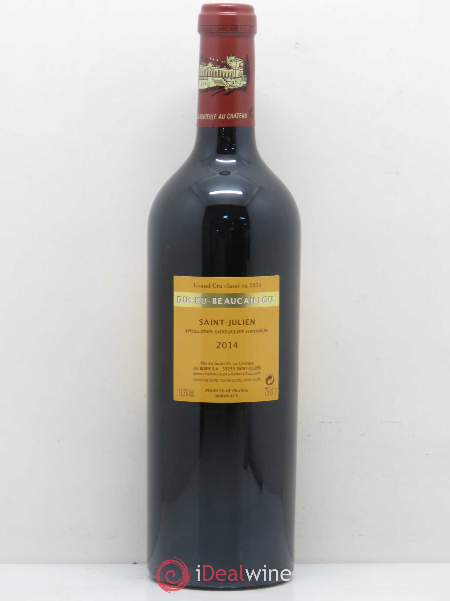 Château Ducru Beaucaillou 2ème Grand Cru Classé (sans prix de réserve) 2014 - Lot de 1 bouteille - 1