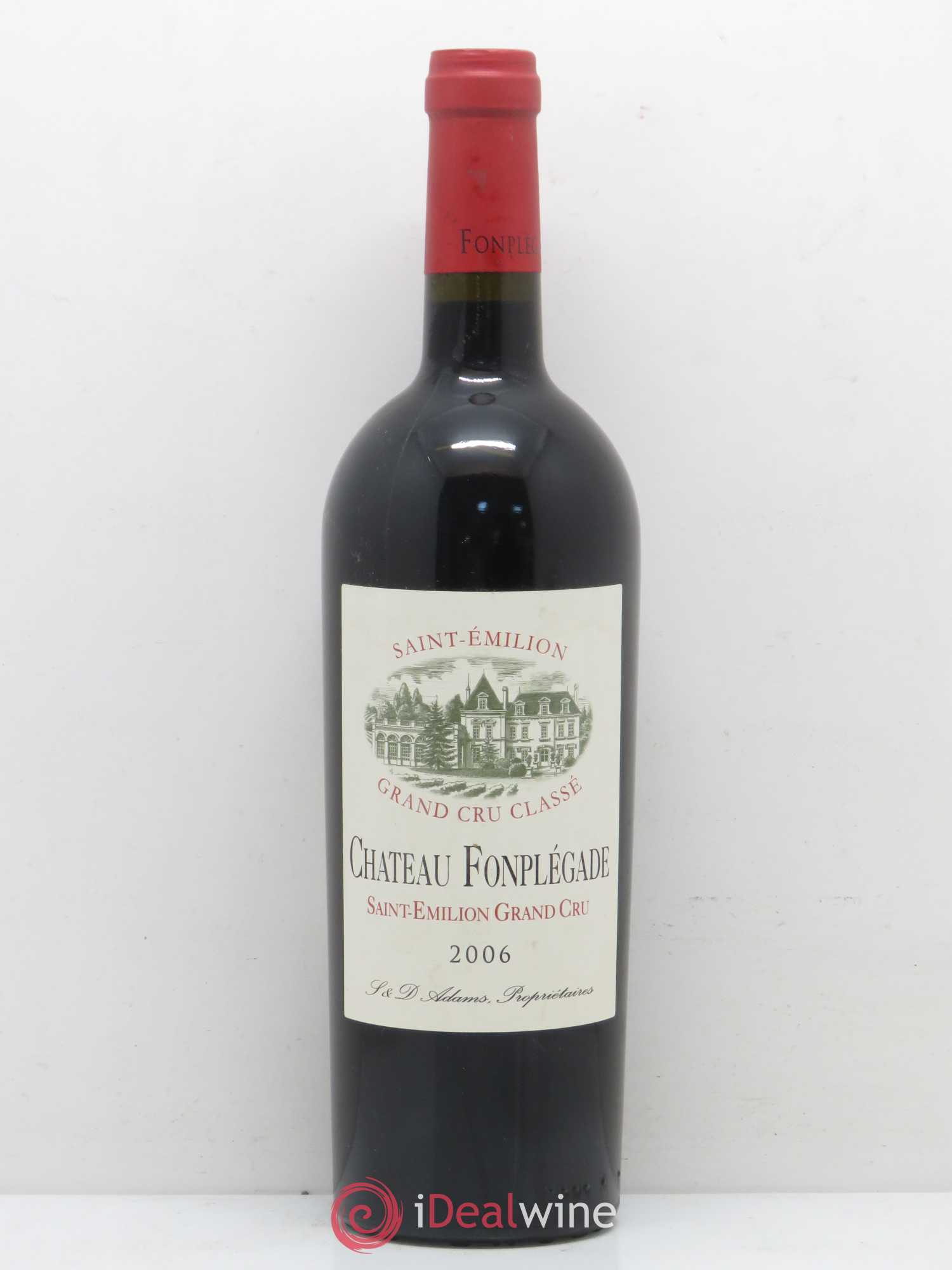 Château Fonplegade Grand Cru Classé (sans prix de réserve) 2006 - Lot de 1 bouteille - 0