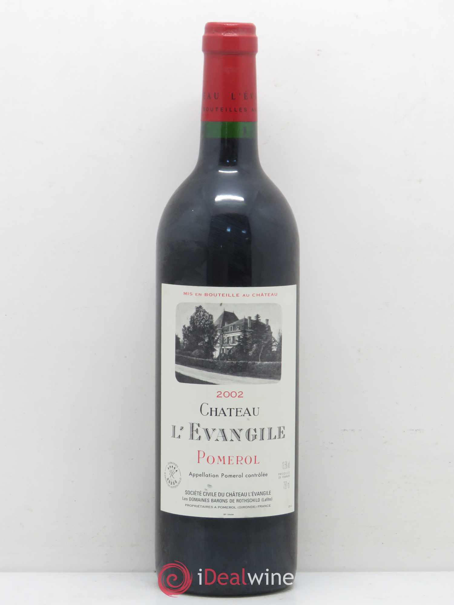 Château l' Évangile 2002 - Lot de 1 bouteille - 0