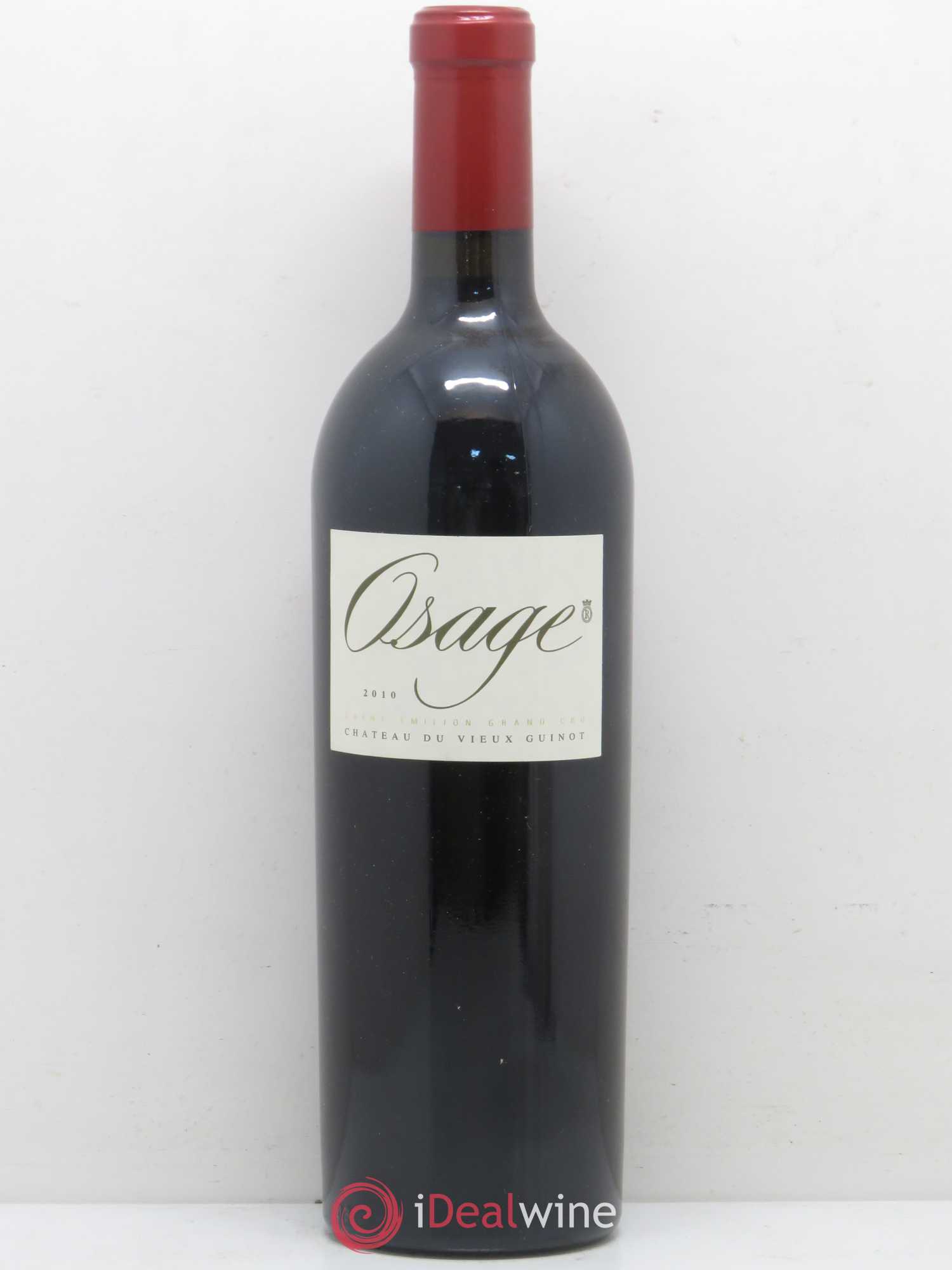 Saint-Émilion Vieux Château Guinot Cuvée osage 2010 - Posten von 1 Flasche - 0