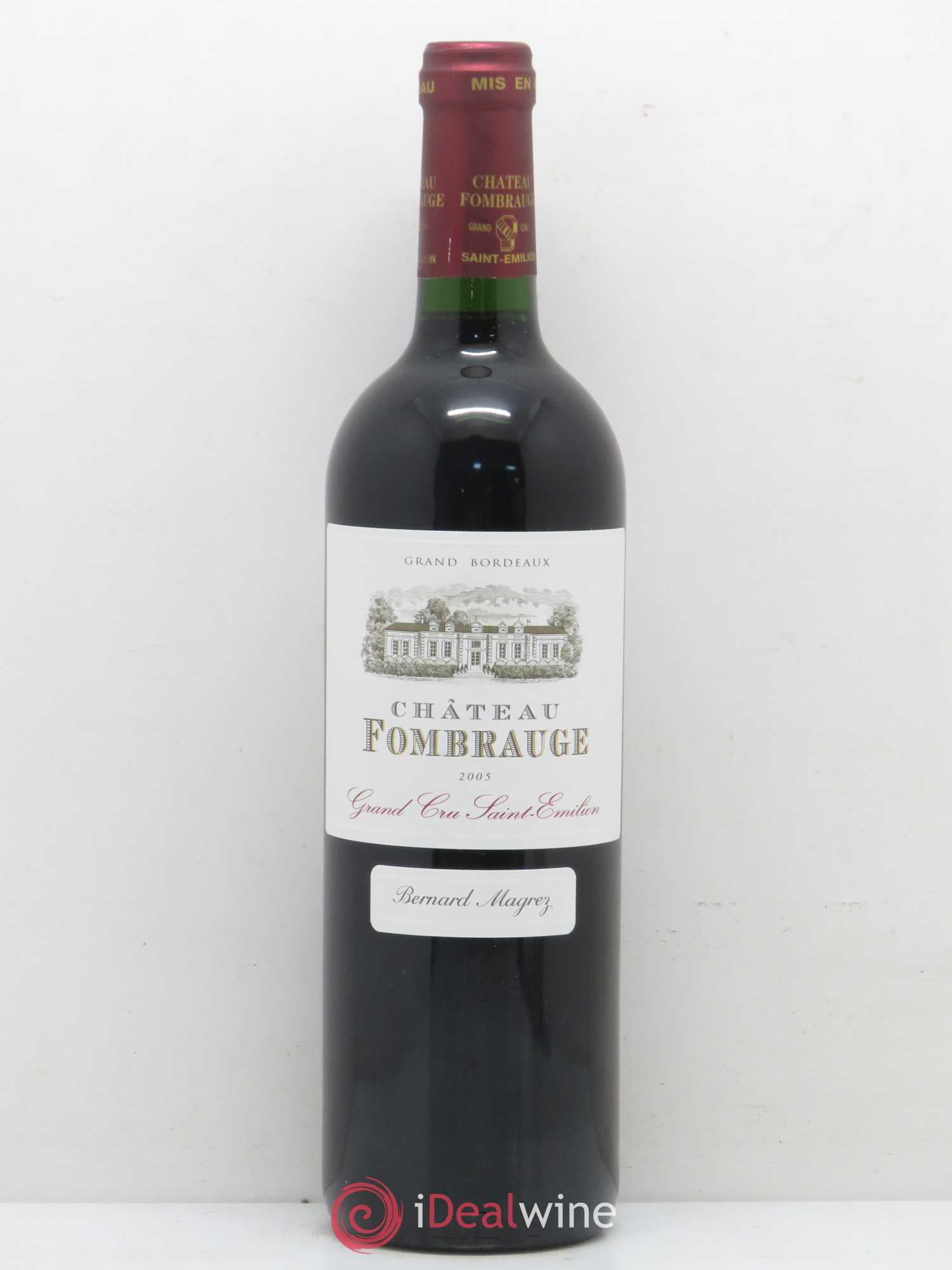 Château Fombrauge Grand Cru Classé 2005 - Lot de 1 bouteille - 0