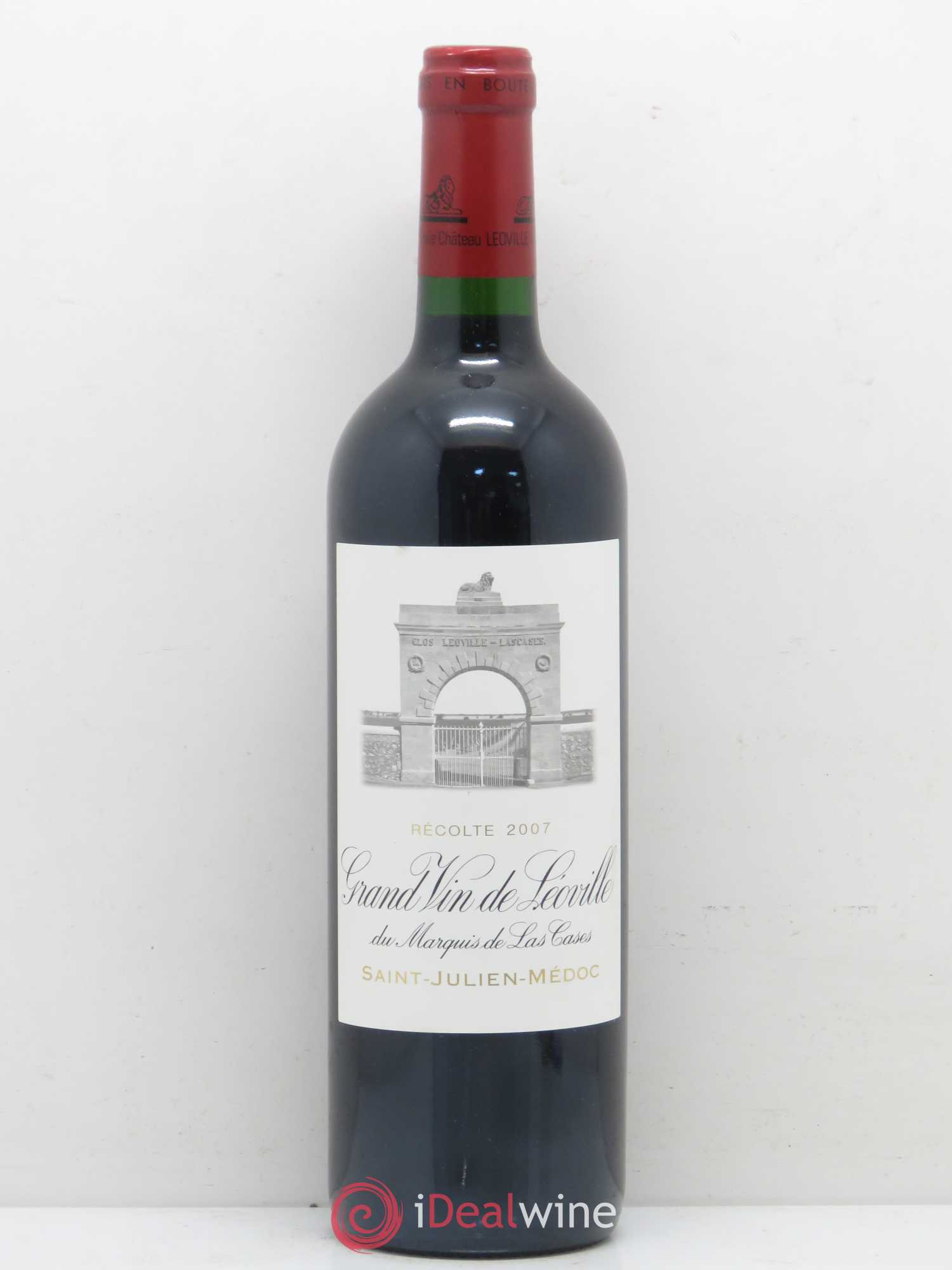 Château Léoville Las Cases 2ème Grand Cru Classé 2007 - Lot de 1 bouteille - 0