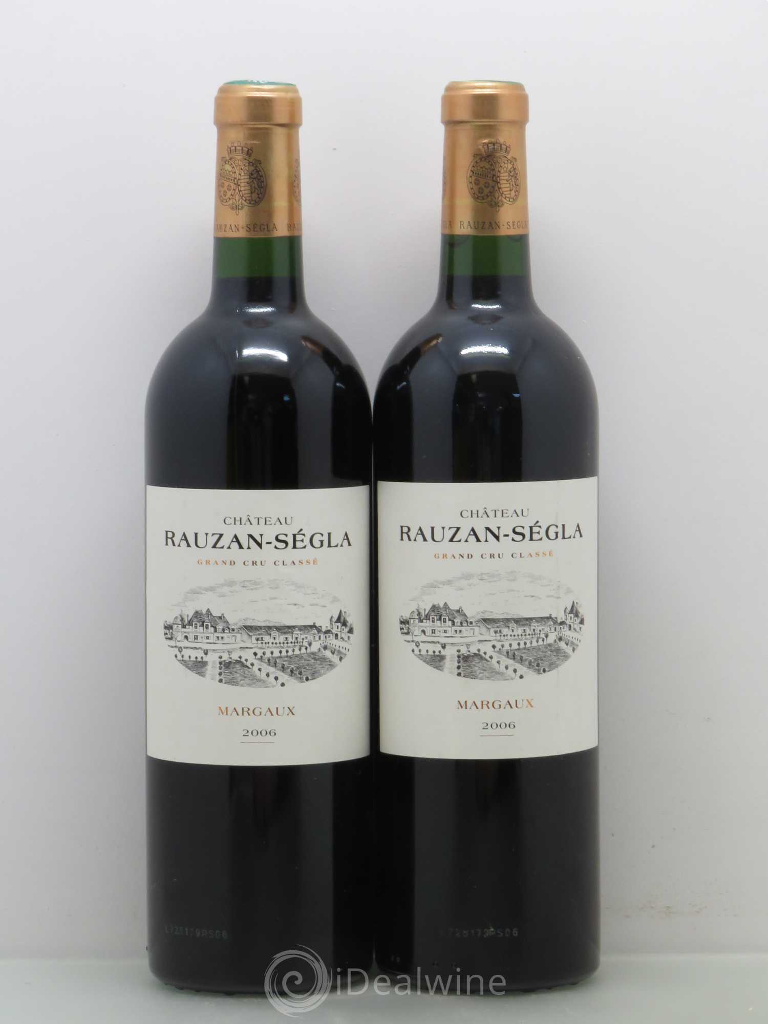 Château Rauzan Ségla Grand Cru Classé 2006 - Lot de 2 bouteilles - 0