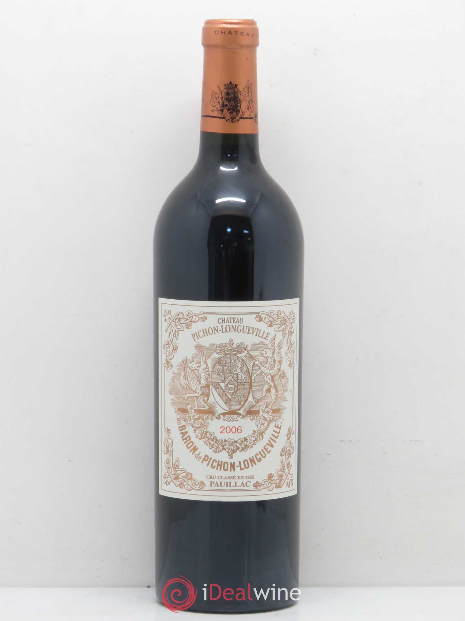 Pichon Longueville Baron 2ème Grand Cru Classé 2006 - Lot de 1 bouteille - 0