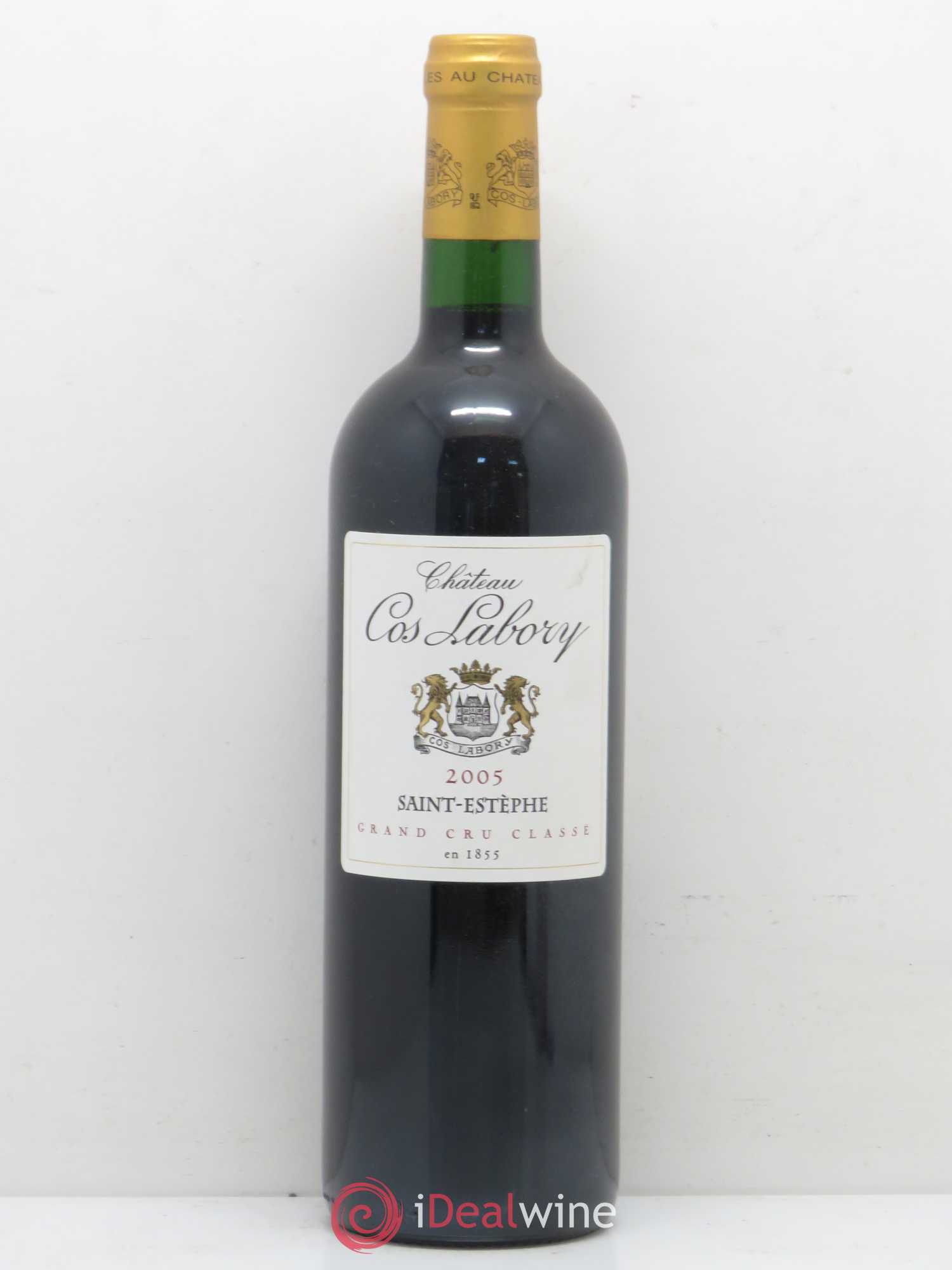 Château Cos Labory 5ème Grand Cru Classé 2005 - Lot de 1 bouteille - 0