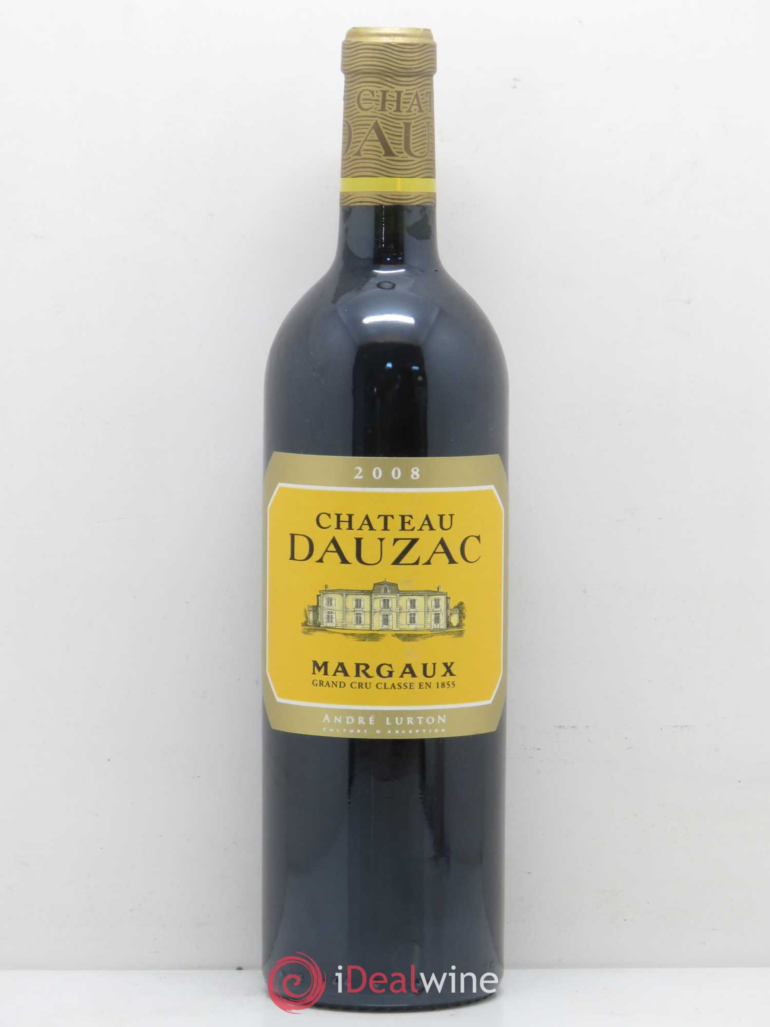 Château Dauzac 5ème Grand Cru Classé 2008 - Lot de 1 bouteille - 0