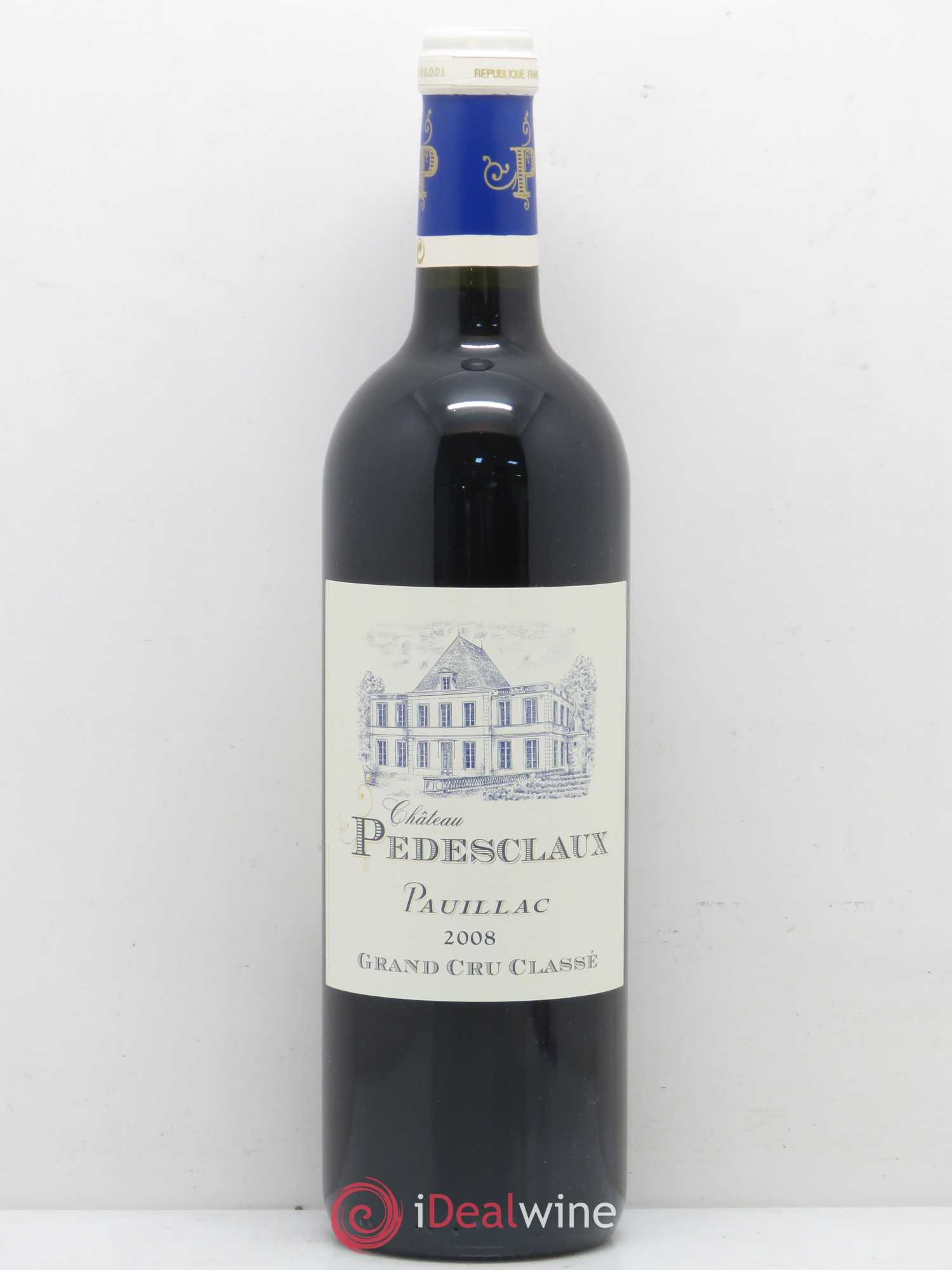 Château Pedesclaux 5ème Grand Cru Classé 2008 - Lot de 1 bouteille - 0