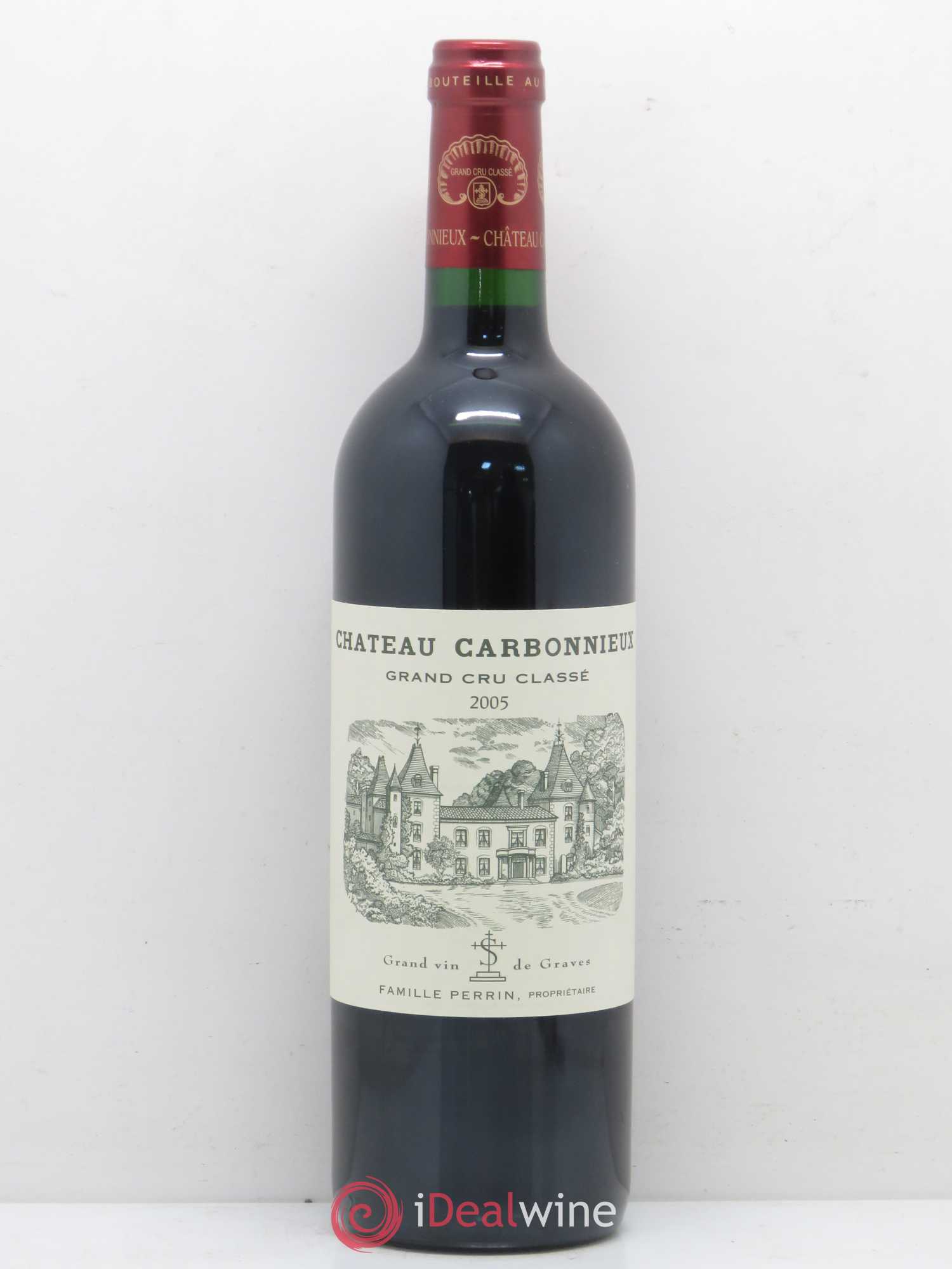 Château Carbonnieux Cru Classé de Graves 2005 - Lot de 1 bouteille - 0