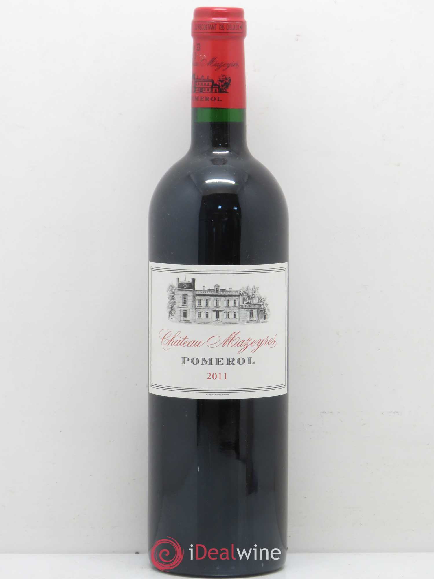 Château Mazeyres 2011 - Lot de 1 bouteille - 0