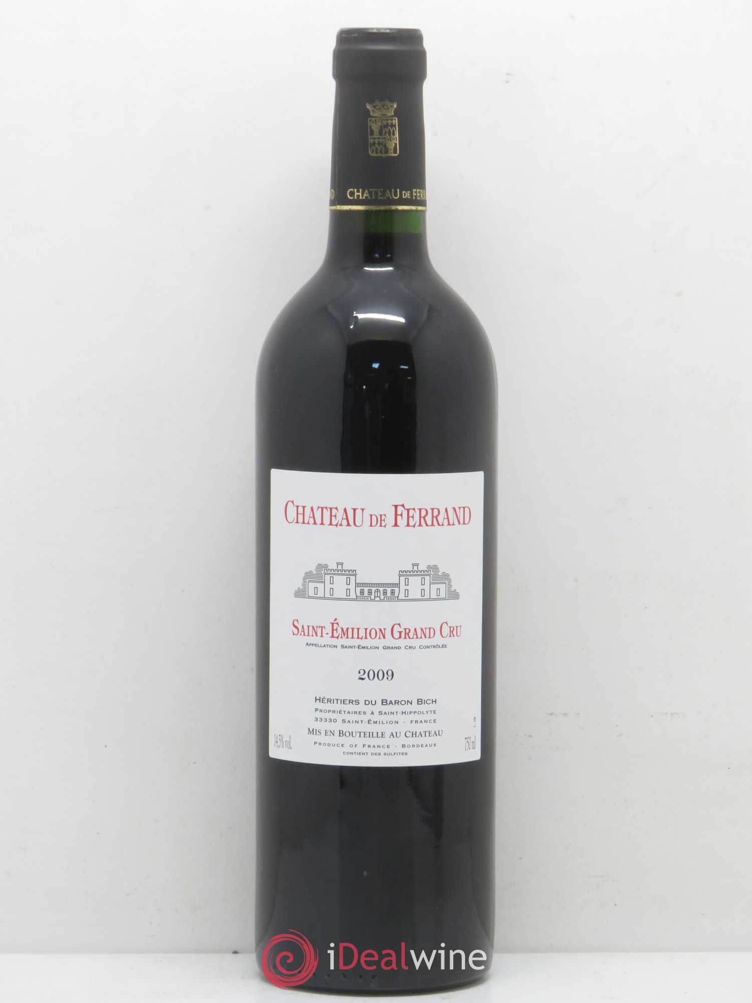 Château Ferrand (sans prix de réserve) 2009 - Lot de 1 bouteille - 0