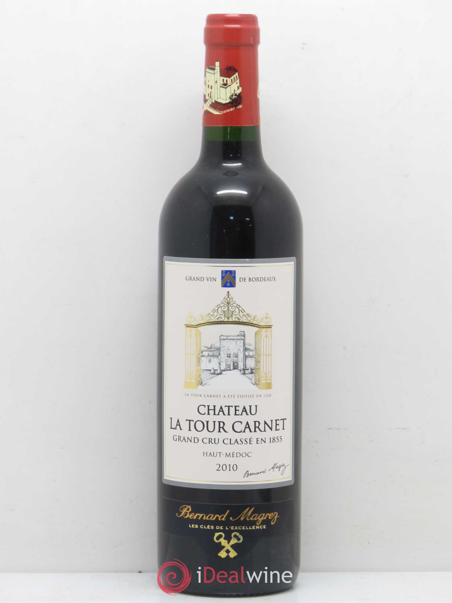 Château la Tour Carnet 4ème Grand Cru Classé 2010 - Lotto di 1 bottiglia - 0
