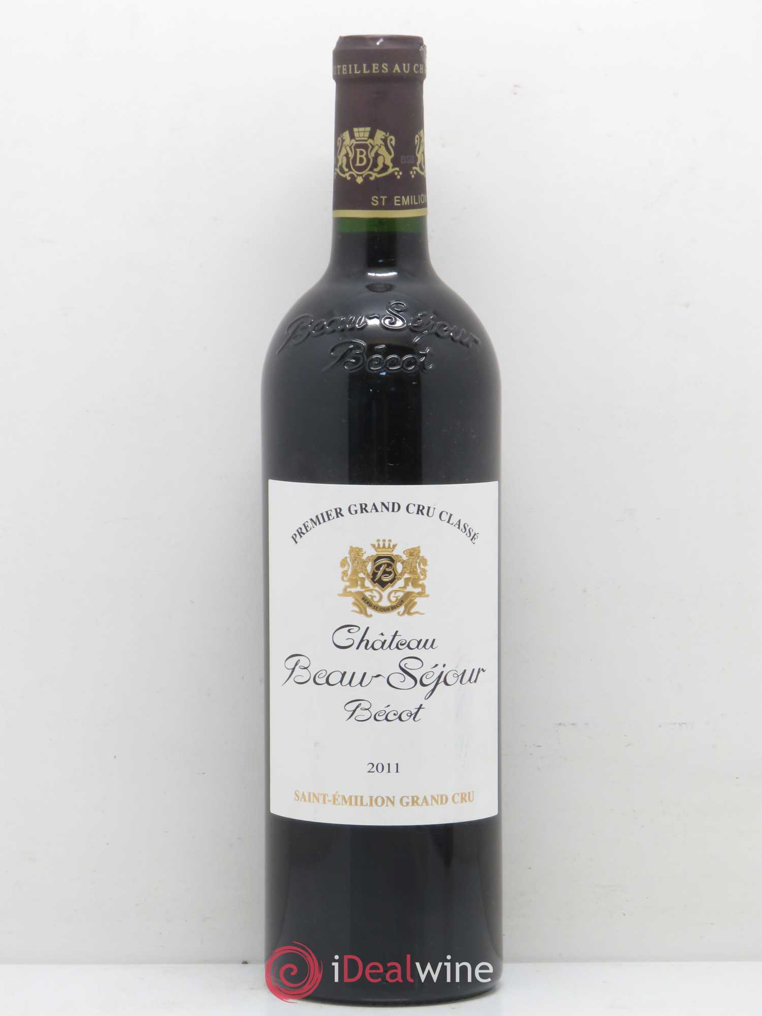 Château Beau-Séjour Bécot 1er Grand Cru Classé B (sans prix de réserve) 2011 - Lot de 1 bouteille - 0