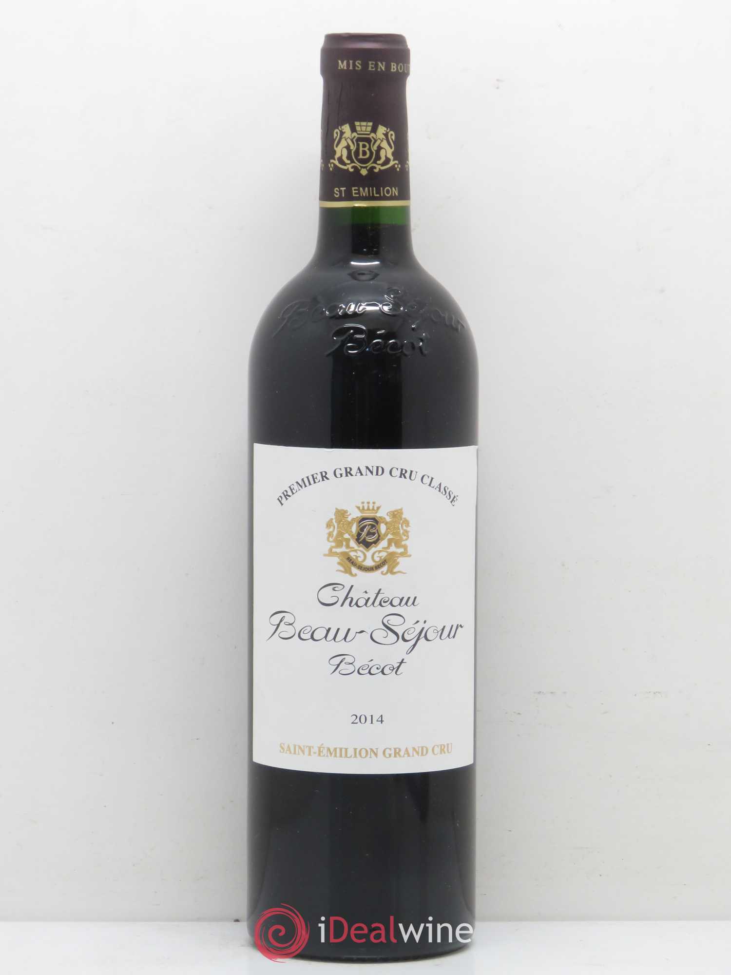 Château Beau-Séjour Bécot 1er Grand Cru Classé B 2014 - Lot de 1 bouteille - 0