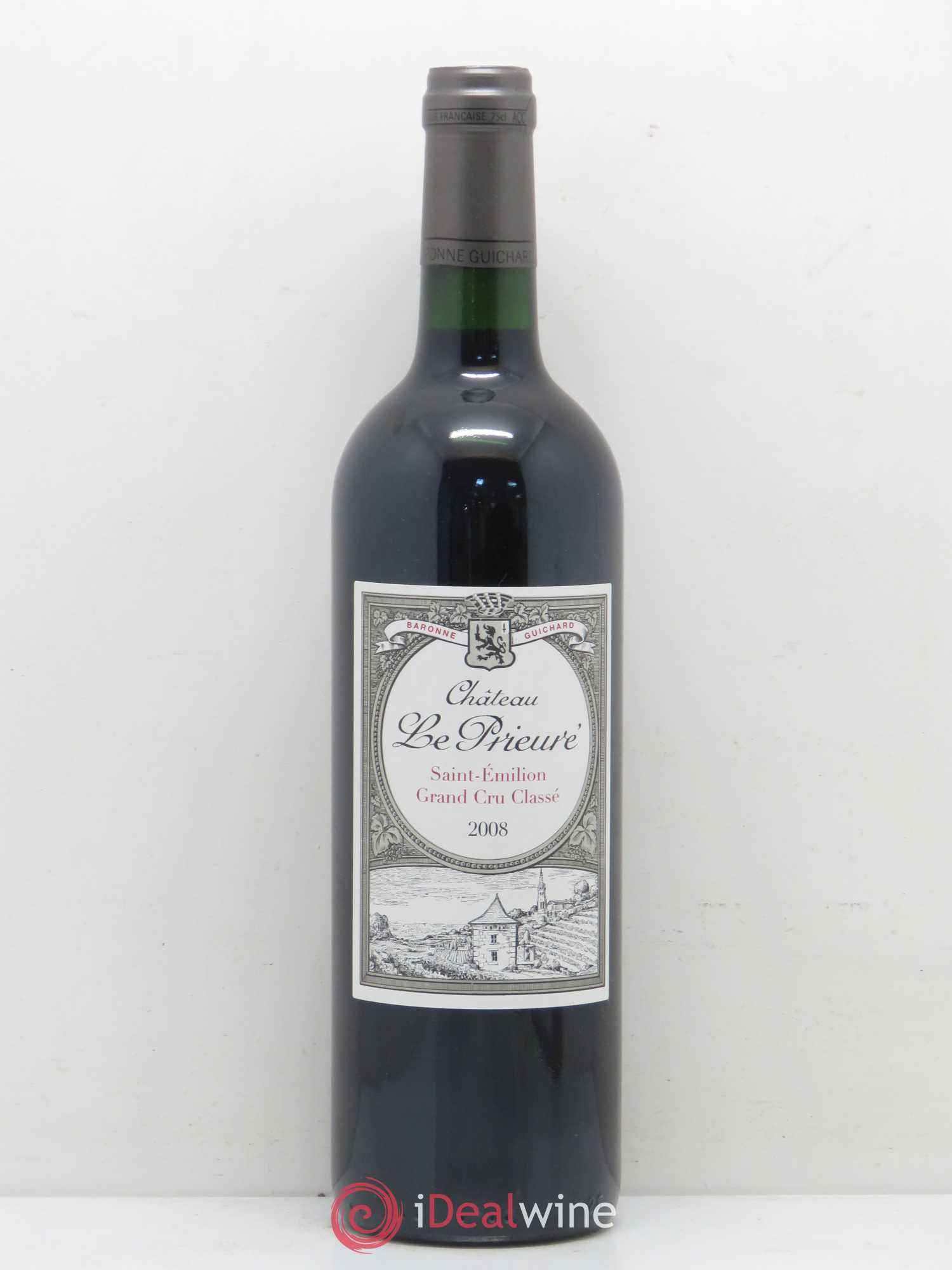 Château le Prieuré Grand Cru Classé 2008 - Lot de 1 bouteille - 0