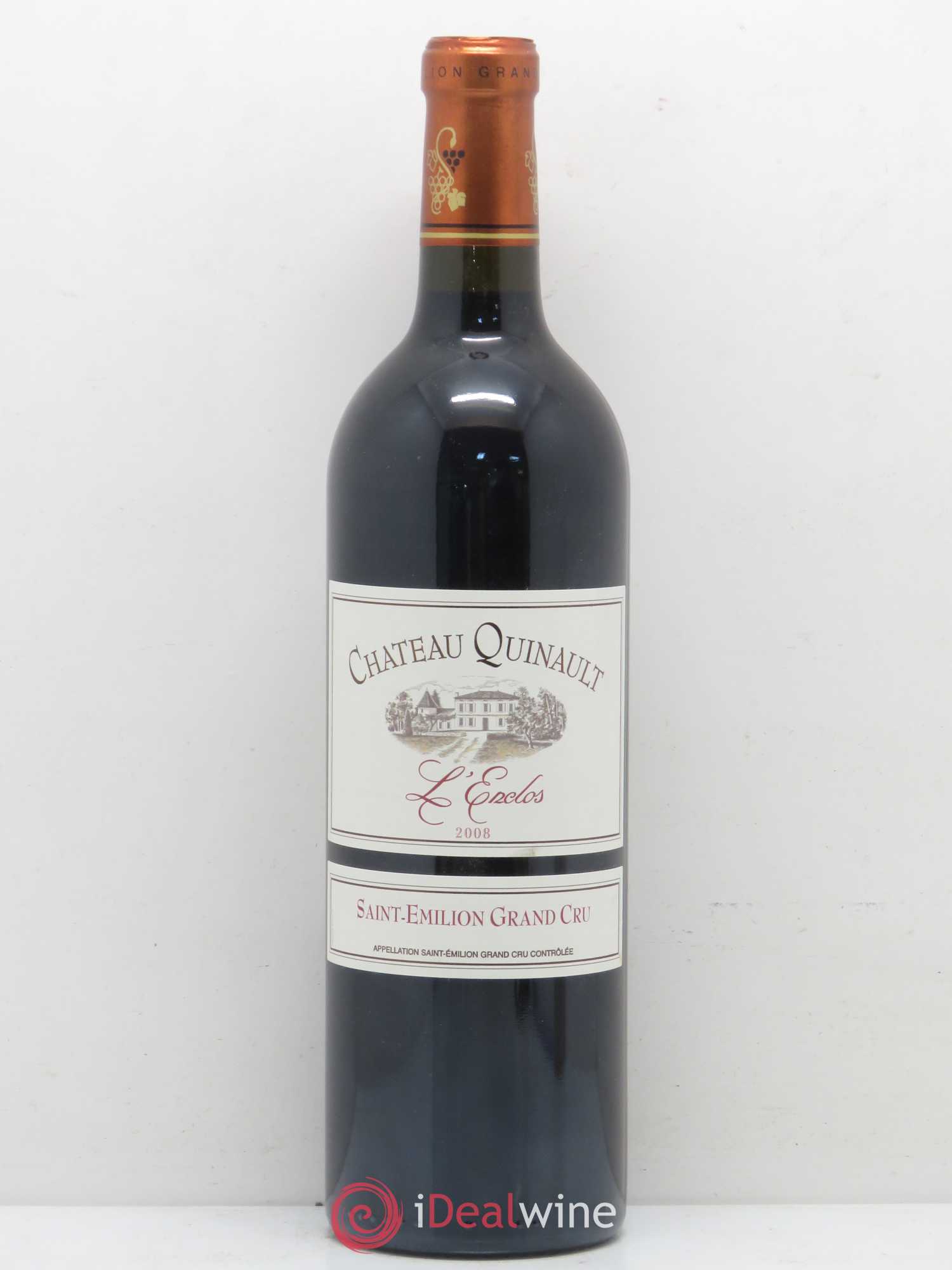 Château Quinault L'Enclos (sans prix de réserve) 2008 - Lot de 1 bouteille - 0
