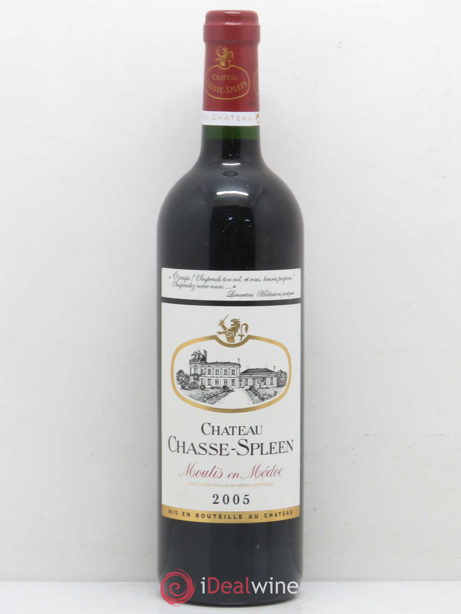 Château Chasse Spleen 2005 - Lot de 1 bouteille - 0