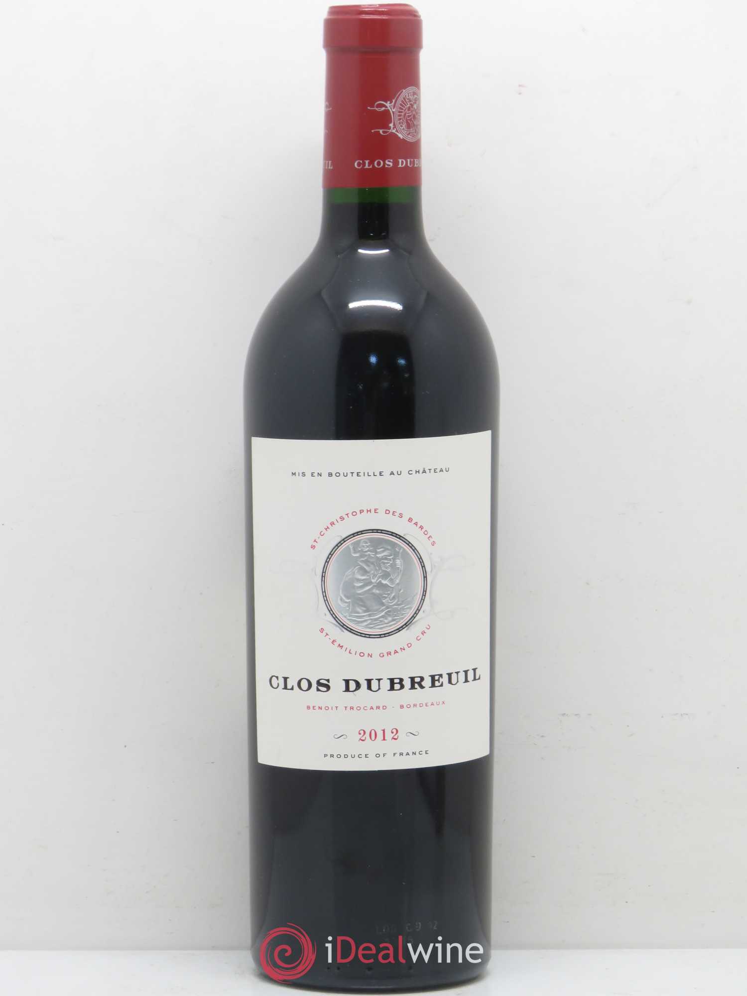 Clos Dubreuil Grand Cru Classé (sans prix de réserve) 2012 - Lot de 1 bouteille - 0