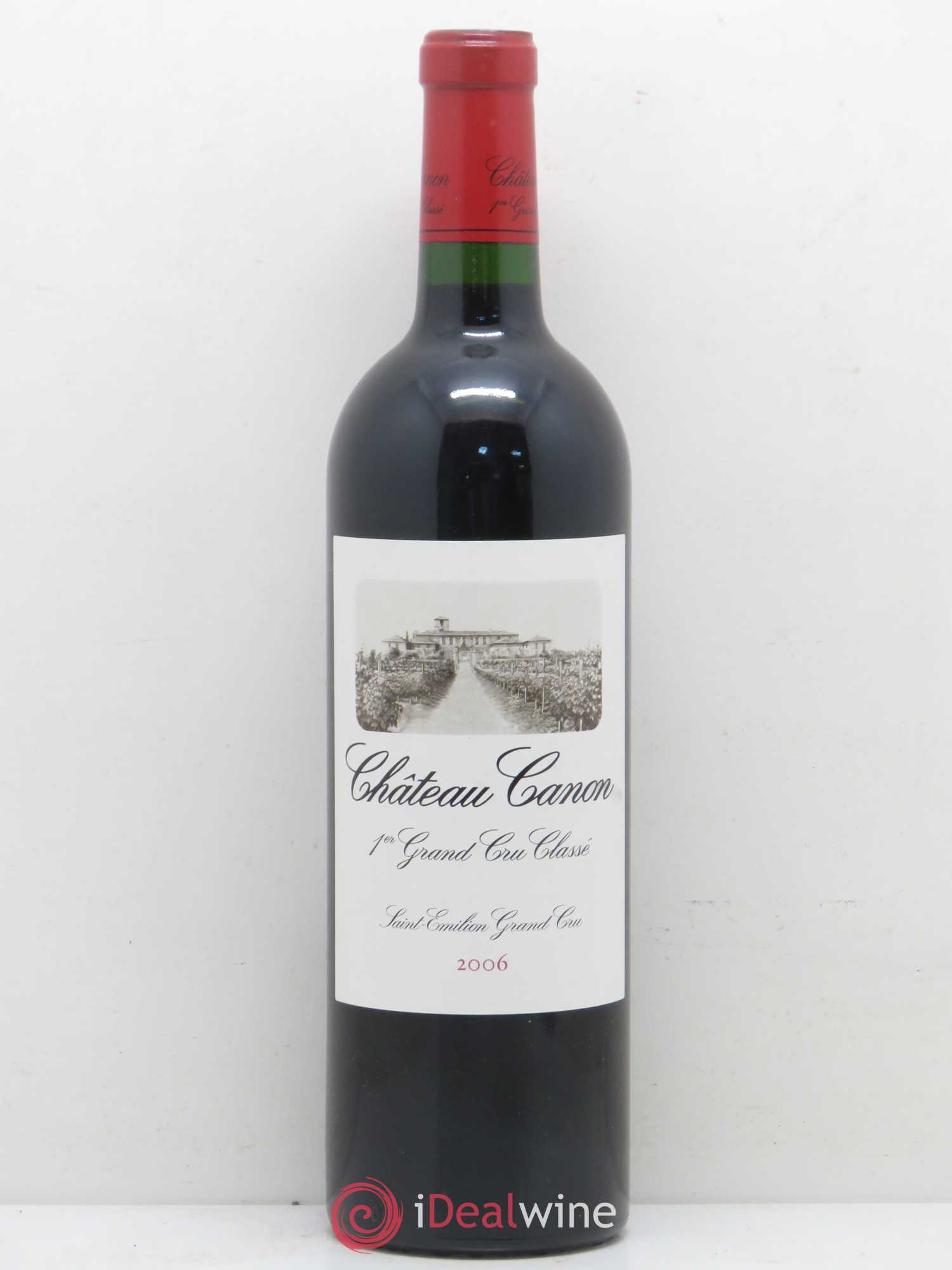 Château Canon 1er Grand Cru Classé B 2006 - Lot de 1 bouteille - 0