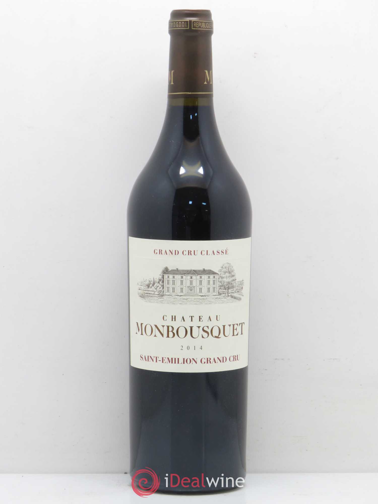 Château Monbousquet Grand Cru Classé (sans prix de réserve) 2014 - Lot de 1 bouteille - 0