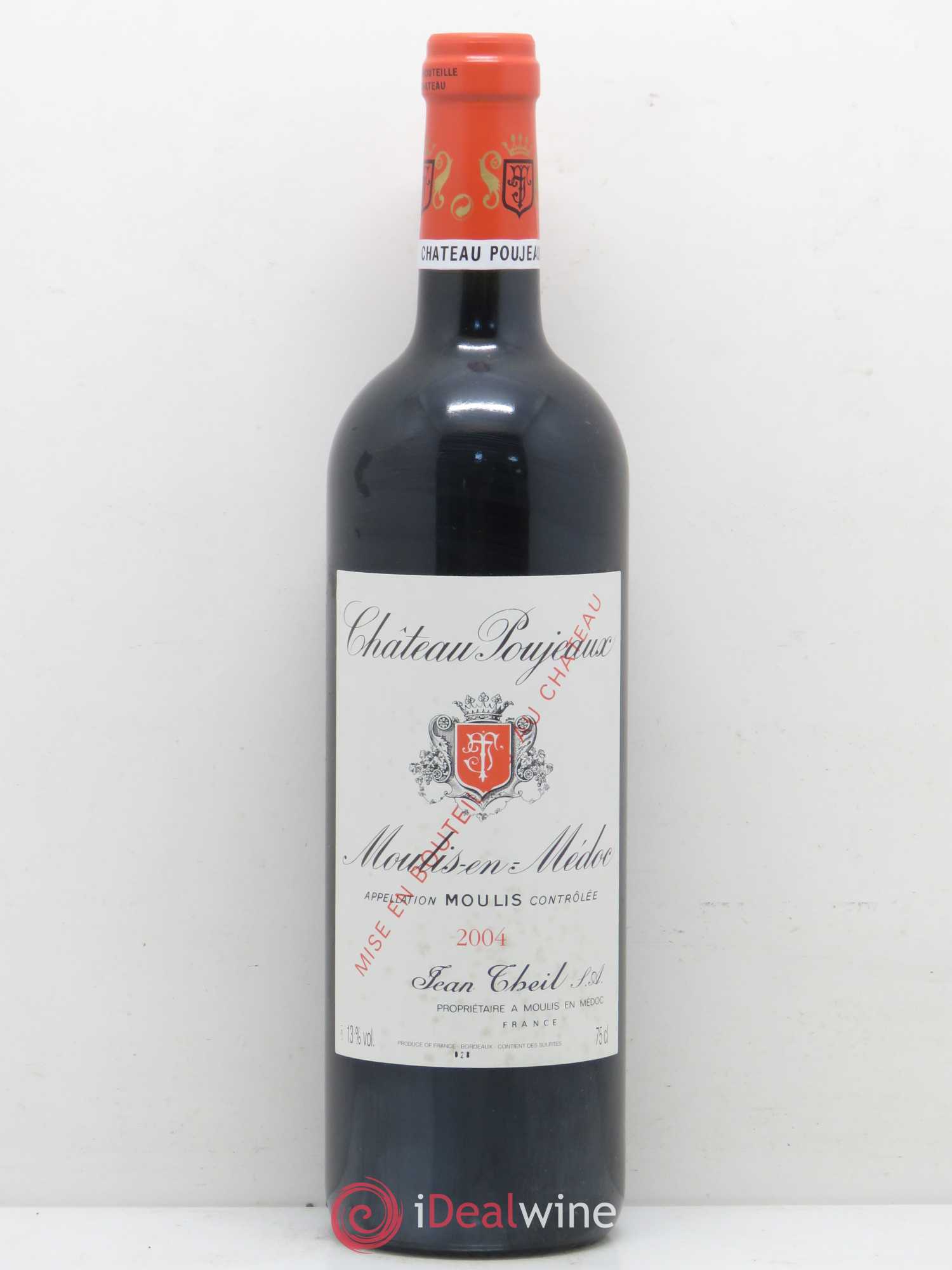 Château Poujeaux 2004 - Lot de 1 bouteille - 0