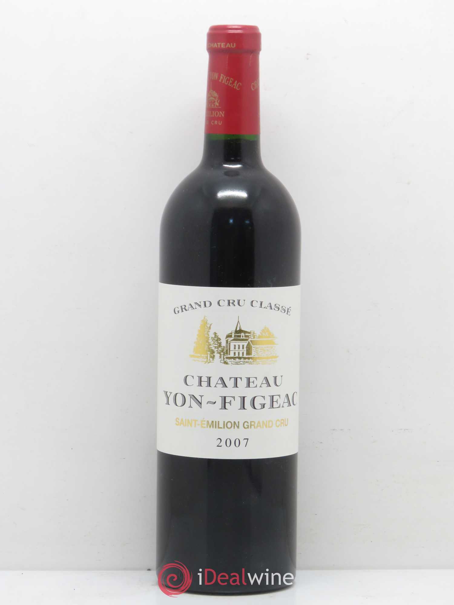 Château Yon Figeac Grand Cru Classé 2007 - Lot de 1 bouteille - 0