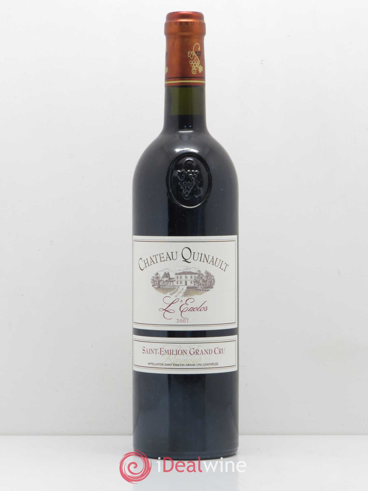 Château Quinault L'Enclos 2007 - Lot de 1 bouteille - 0