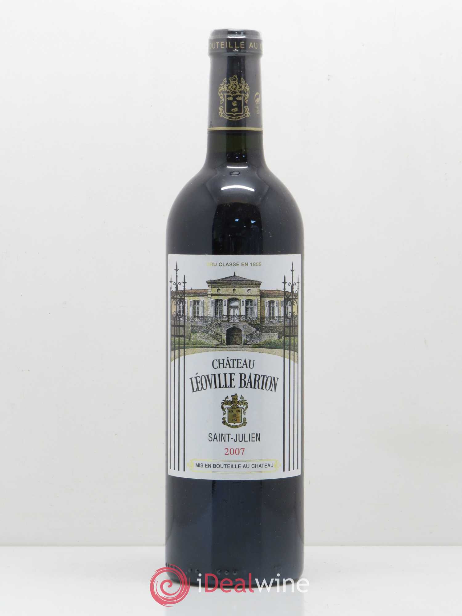 Château Léoville Barton 2ème Grand Cru Classé 2007 - Lot de 1 bouteille - 0