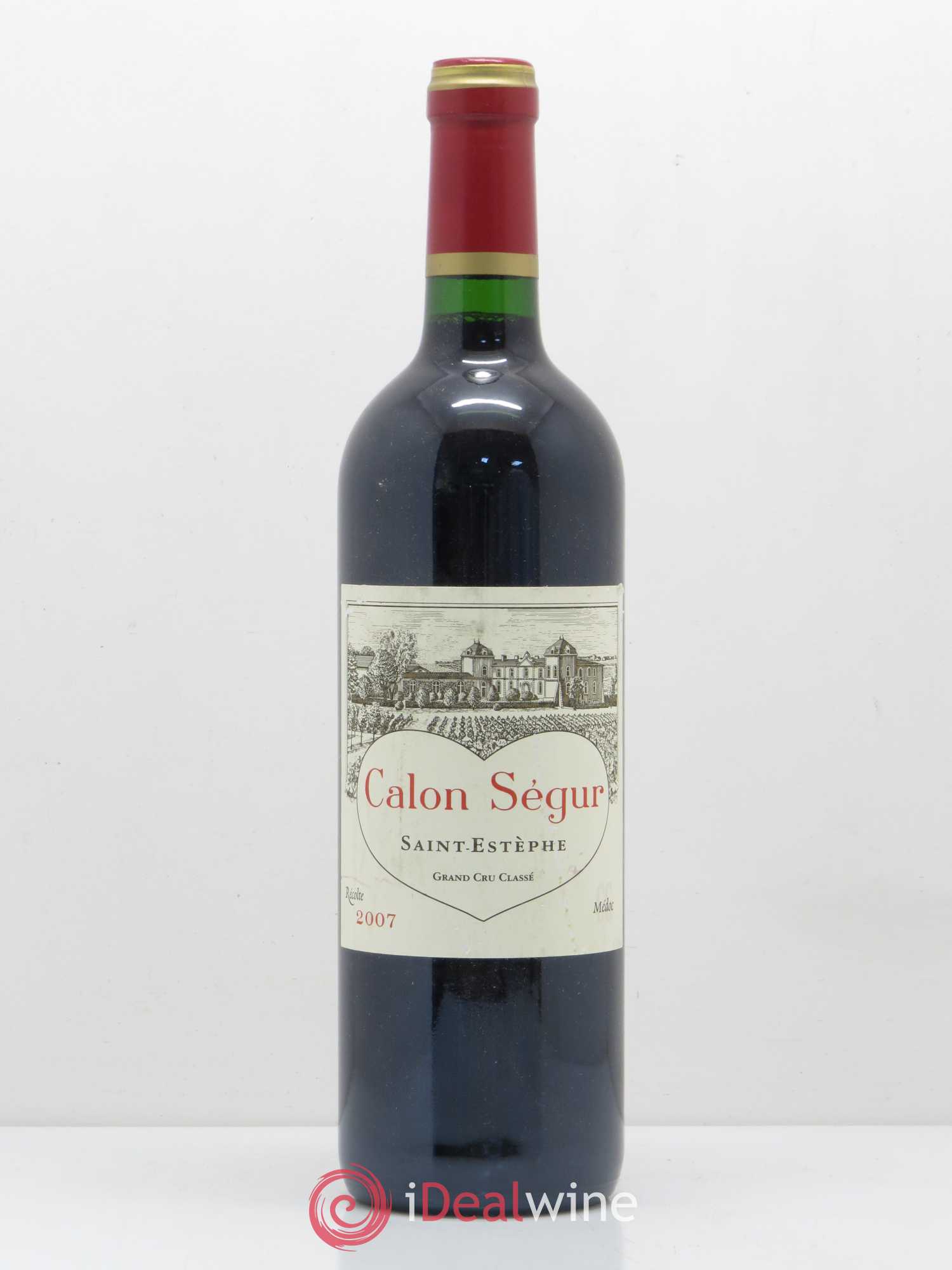 Château Calon Ségur 3ème Grand Cru Classé 2007 - Lot de 1 bouteille - 0
