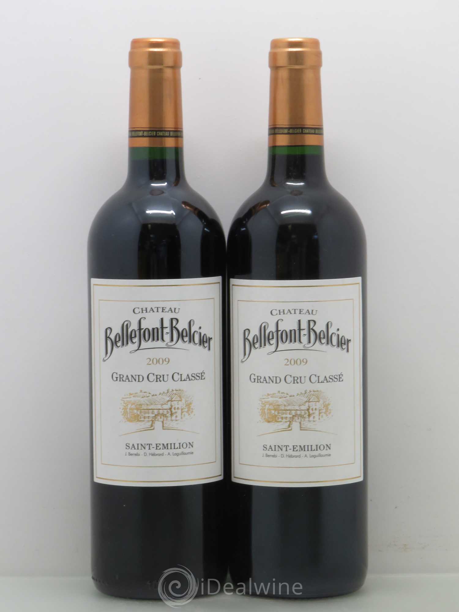 Château Bellefont-Belcier Grand Cru Classé 2009 - Lot de 2 bouteilles - 0