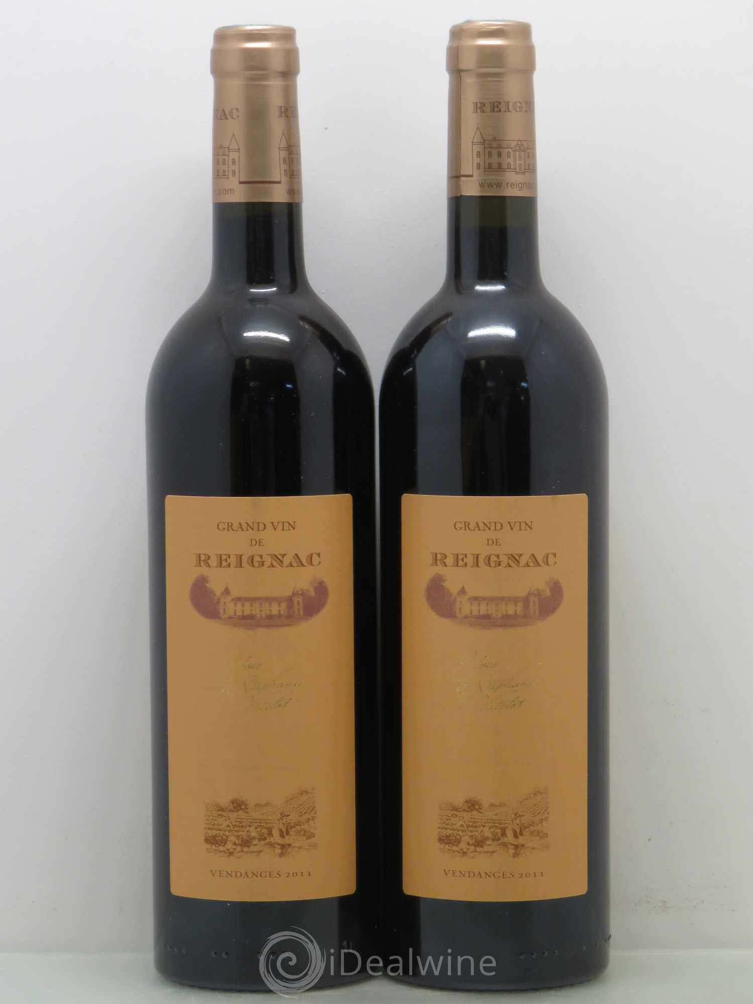 Grand vin de Reignac 2011 - Lot de 2 bouteilles - 0