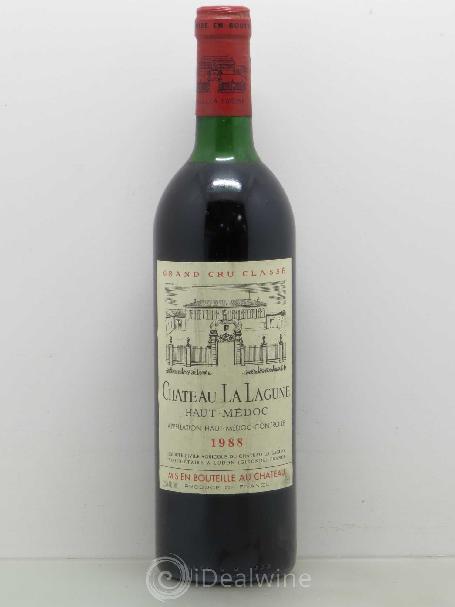 Château la Lagune 3ème Grand Cru Classé 1988 - Lot de 1 bouteille - 0