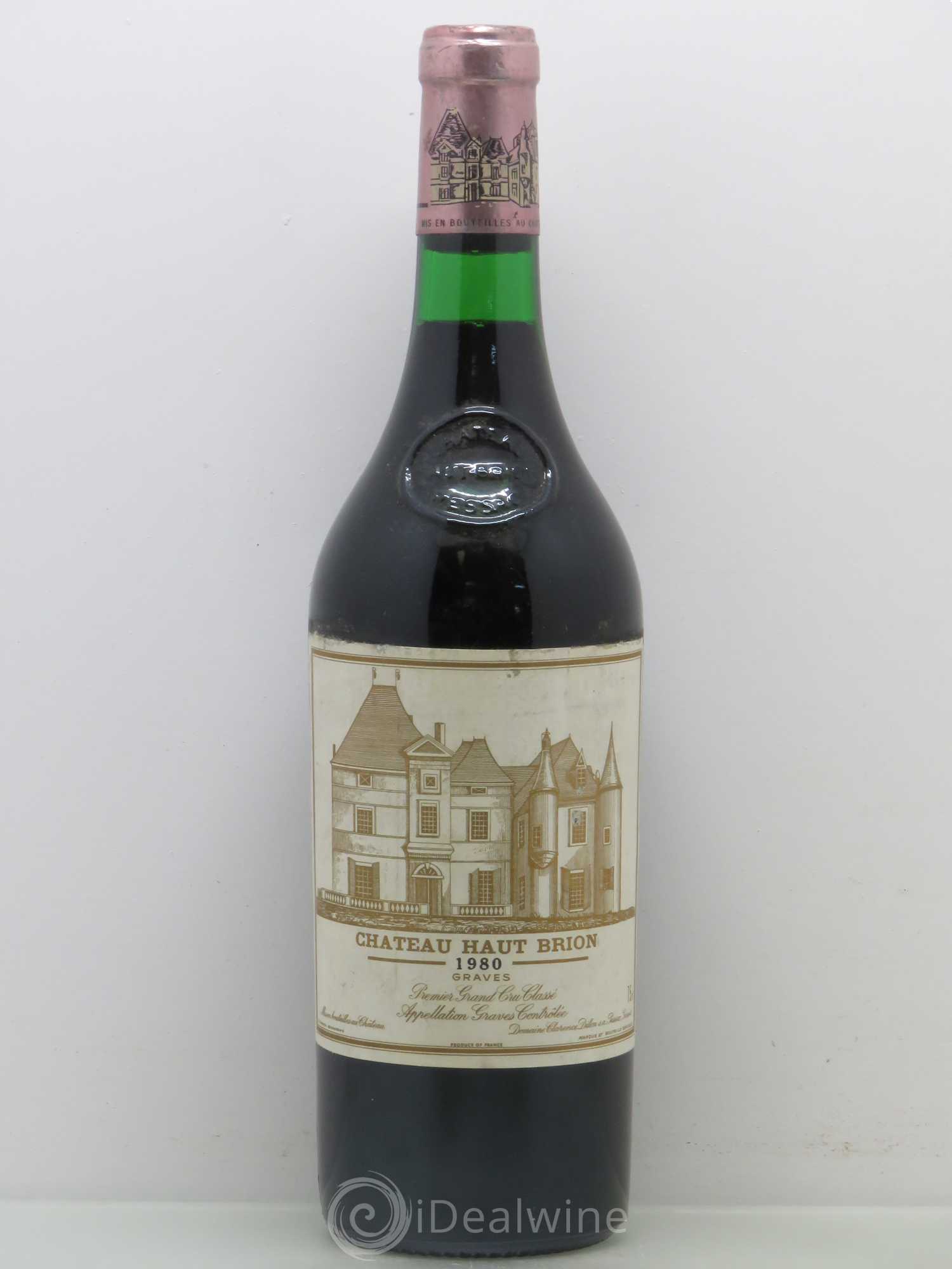 Château Haut Brion 1er Grand Cru Classé 1980 - Lot de 1 bouteille - 0