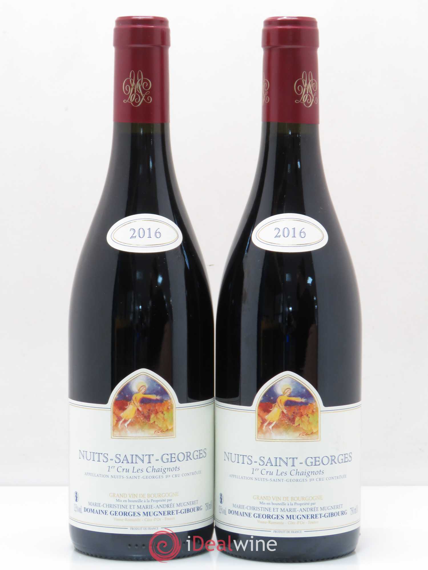 Nuits-Saint-Georges 1er Cru Les Chaignots Mugneret-Gibourg (Domaine) 2016 - Lot de 2 bouteilles - 0