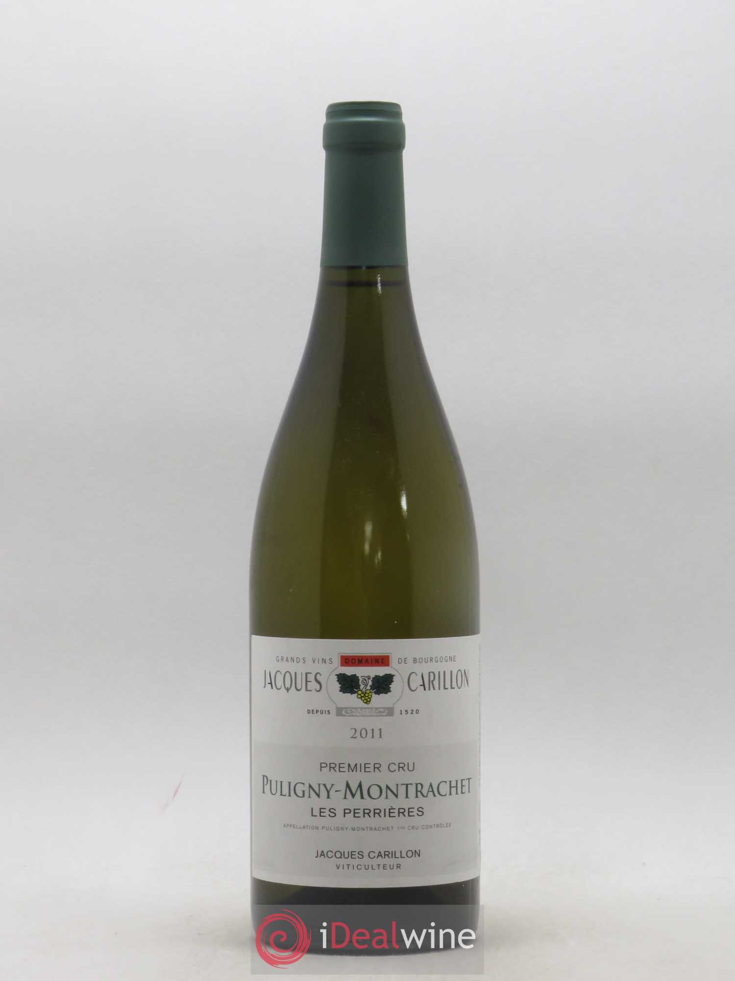 Puligny-Montrachet 1er Cru Les Perrières Jacques Carillon (Domaine) 2011 - Lot de 1 bouteille - 0