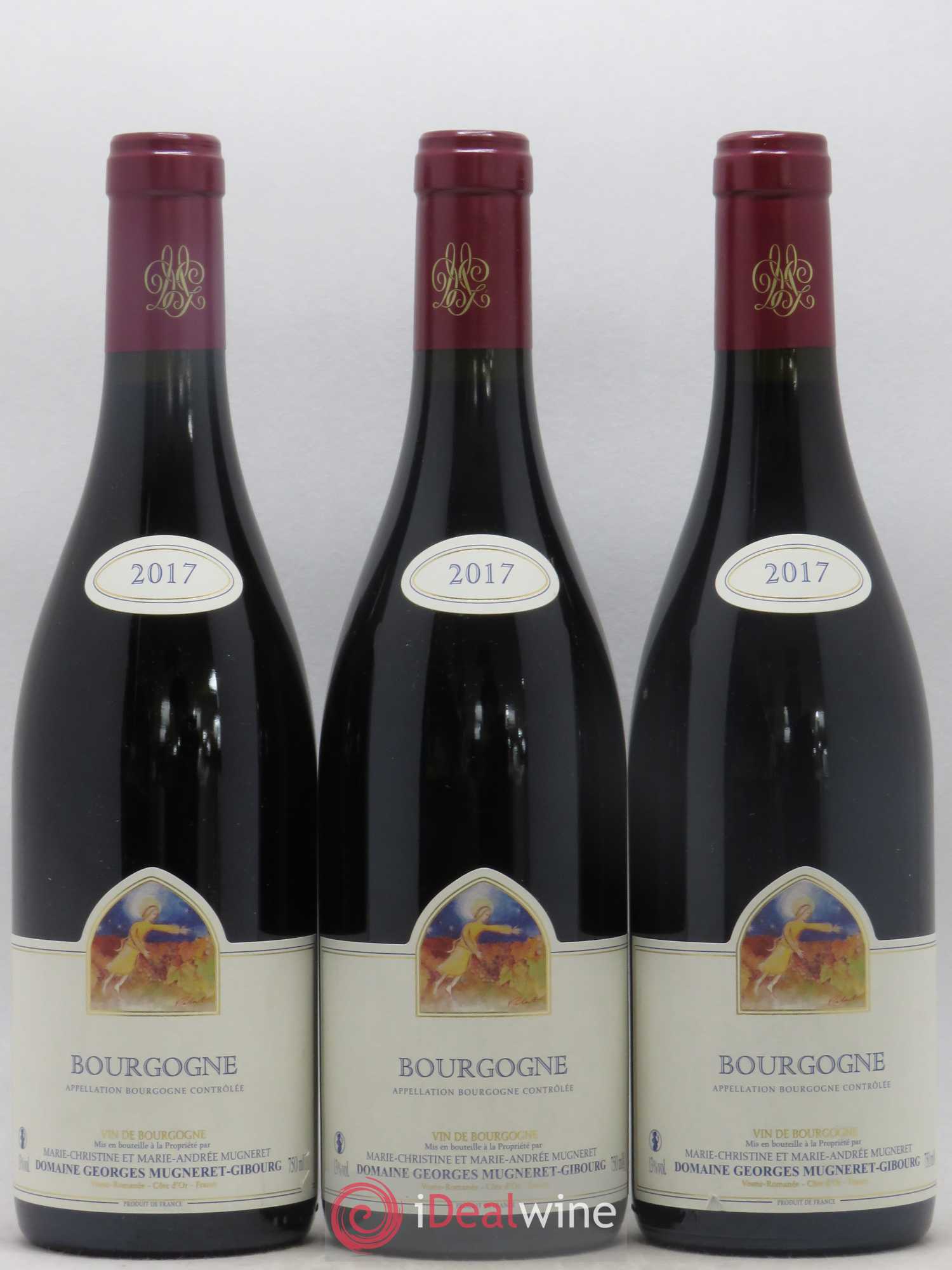 Bourgogne Mugneret-Gibourg (Domaine) 2017 - Lot de 3 bouteilles - 0