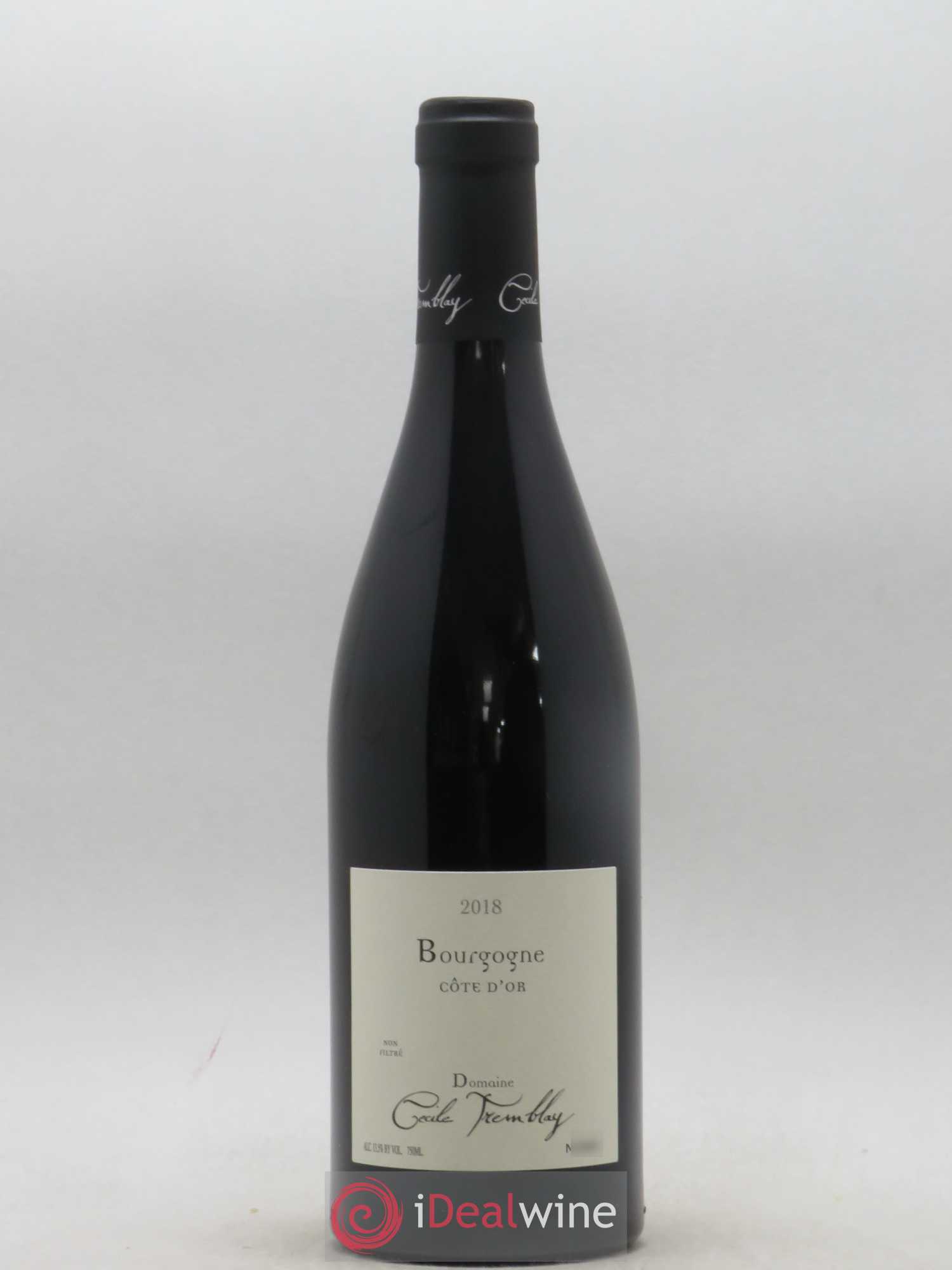 Bourgogne Côte-d'Or Cécile Tremblay 2018 - Lot de 1 bouteille - 0