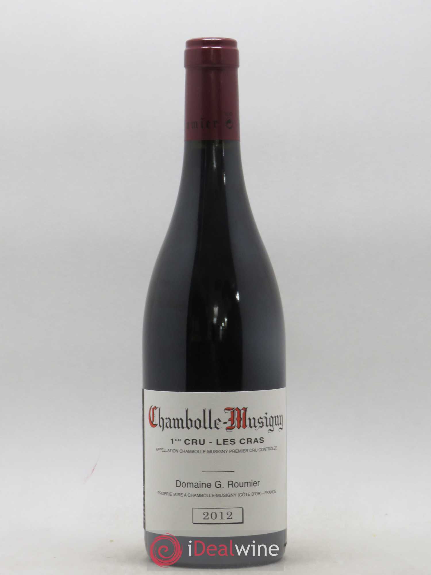 Chambolle-Musigny 1er Cru Les Cras Georges Roumier (Domaine) 2012 - Lot de 1 bouteille - 0