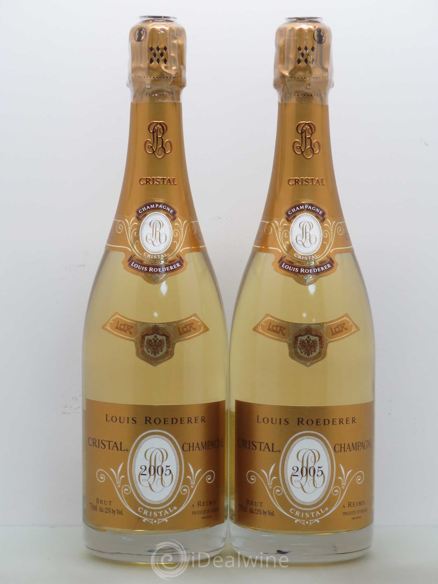 Cristal Louis Roederer 2005 - Lot de 2 bouteilles - 0