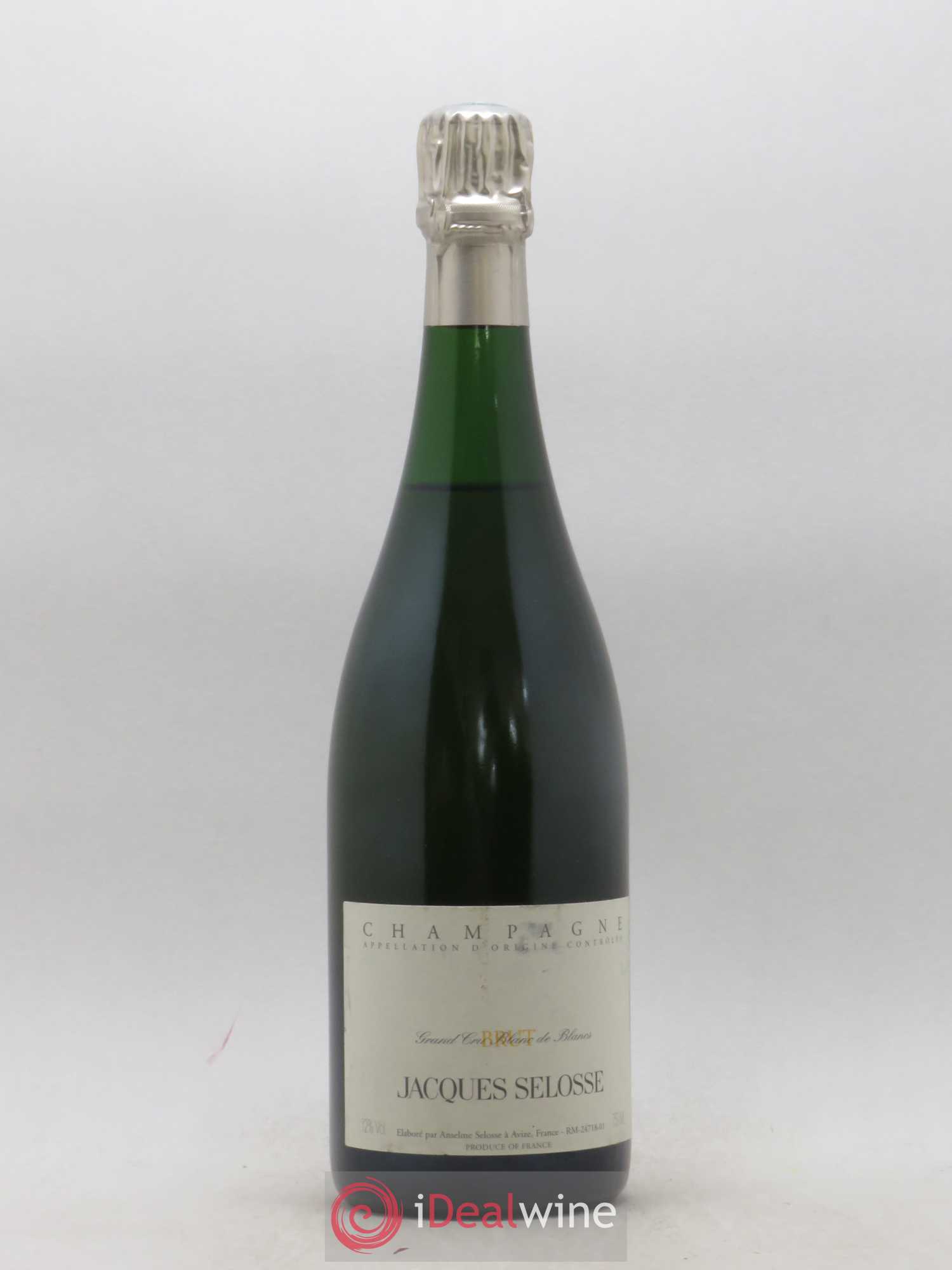 Grand Cru Blanc de Blancs Brut Jacques Selosse - Lot de 1 bouteille - 0