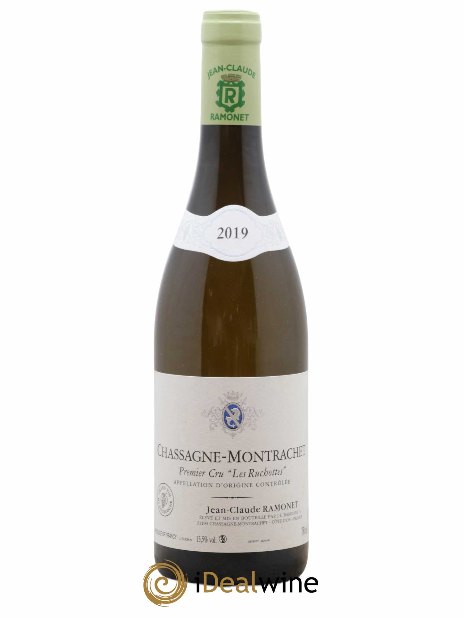 Chassagne-Montrachet 1er Cru Les Ruchottes Ramonet (Domaine) 2019 - Lot de 1 bouteille - 0