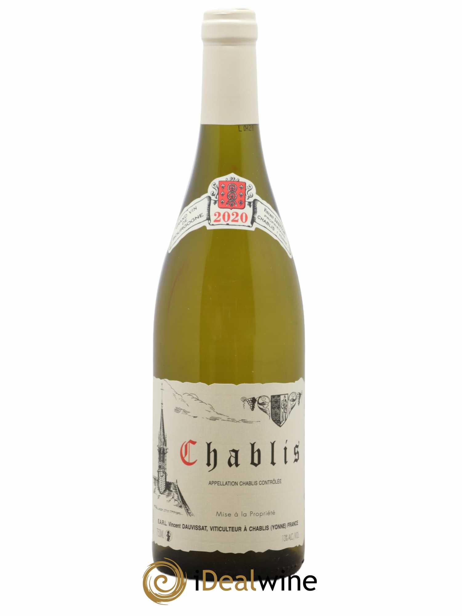 Chablis Vincent Dauvissat (Domaine) 2020 - Lot de 1 bouteille - 0