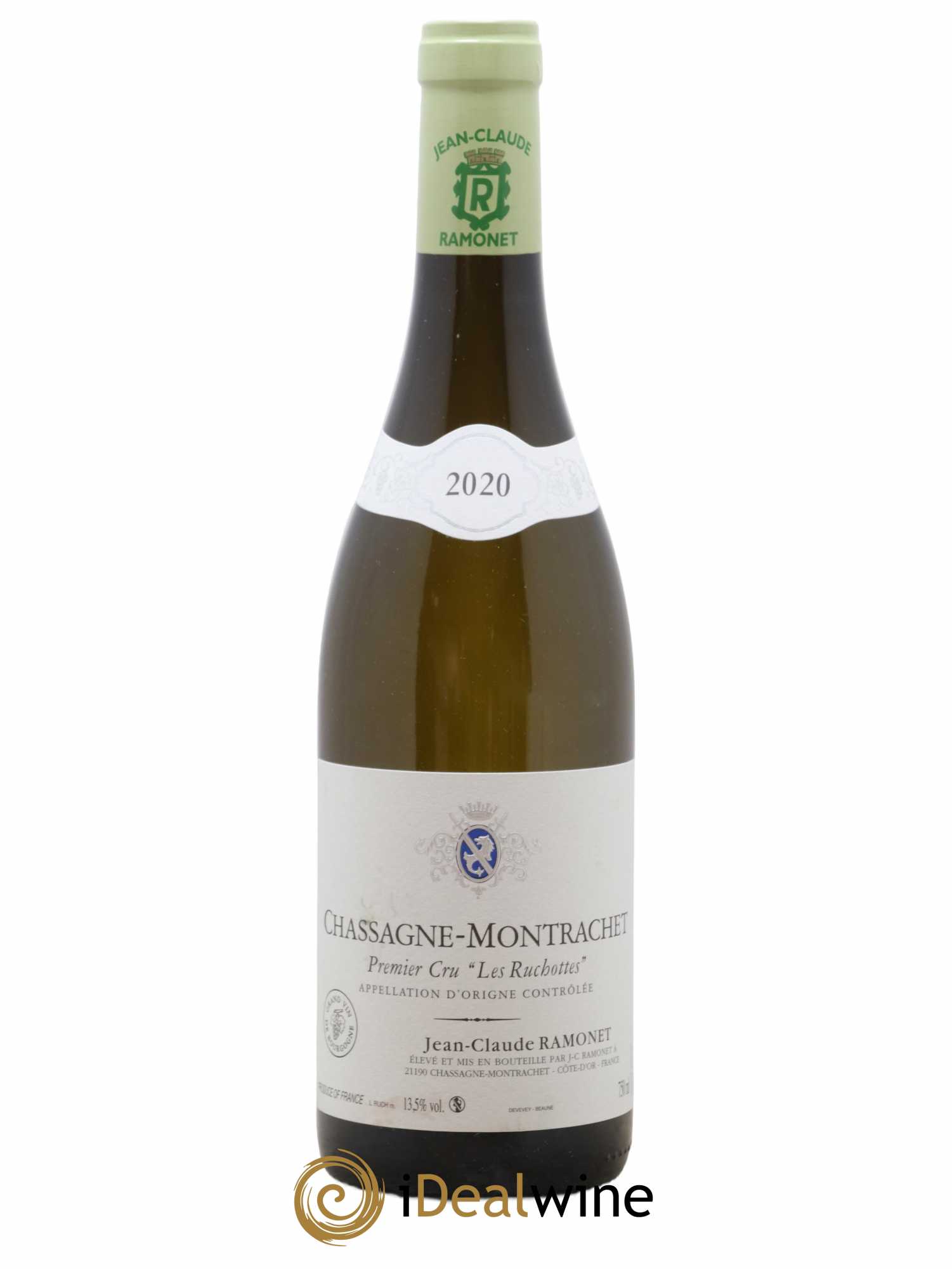 Chassagne-Montrachet 1er Cru Les Ruchottes Ramonet (Domaine) 2020 - Lot de 1 bouteille - 0